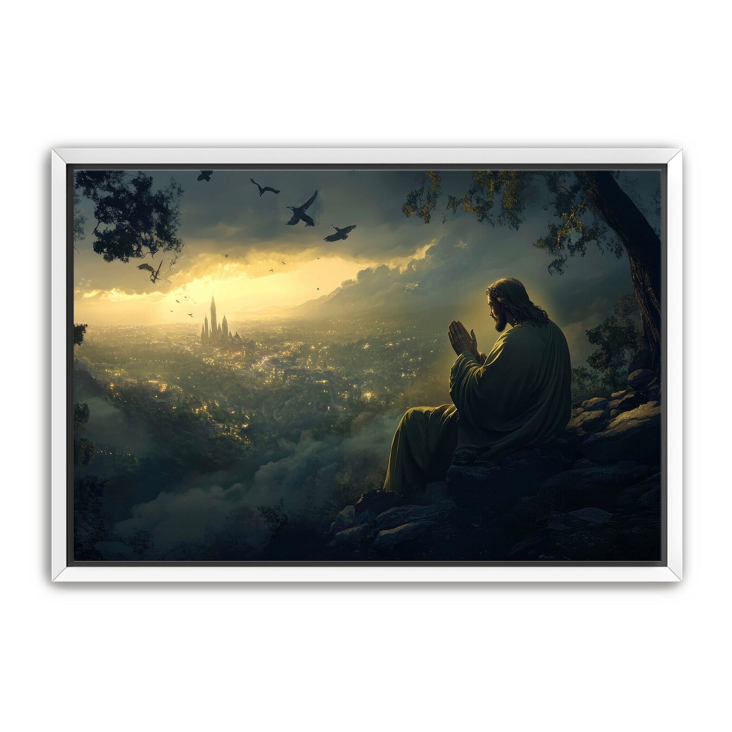 Jesus Praying for Lost Souls