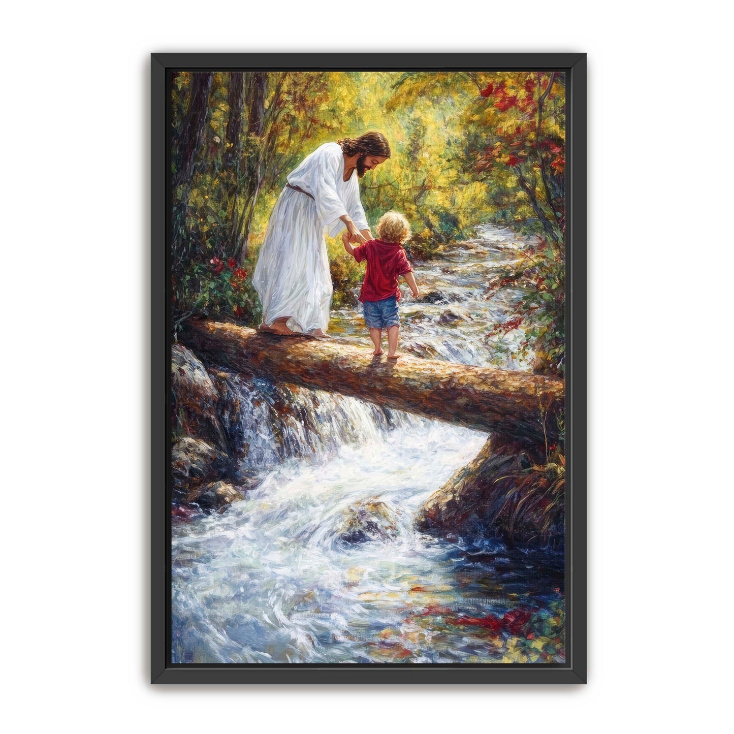 Jesus Helping Child