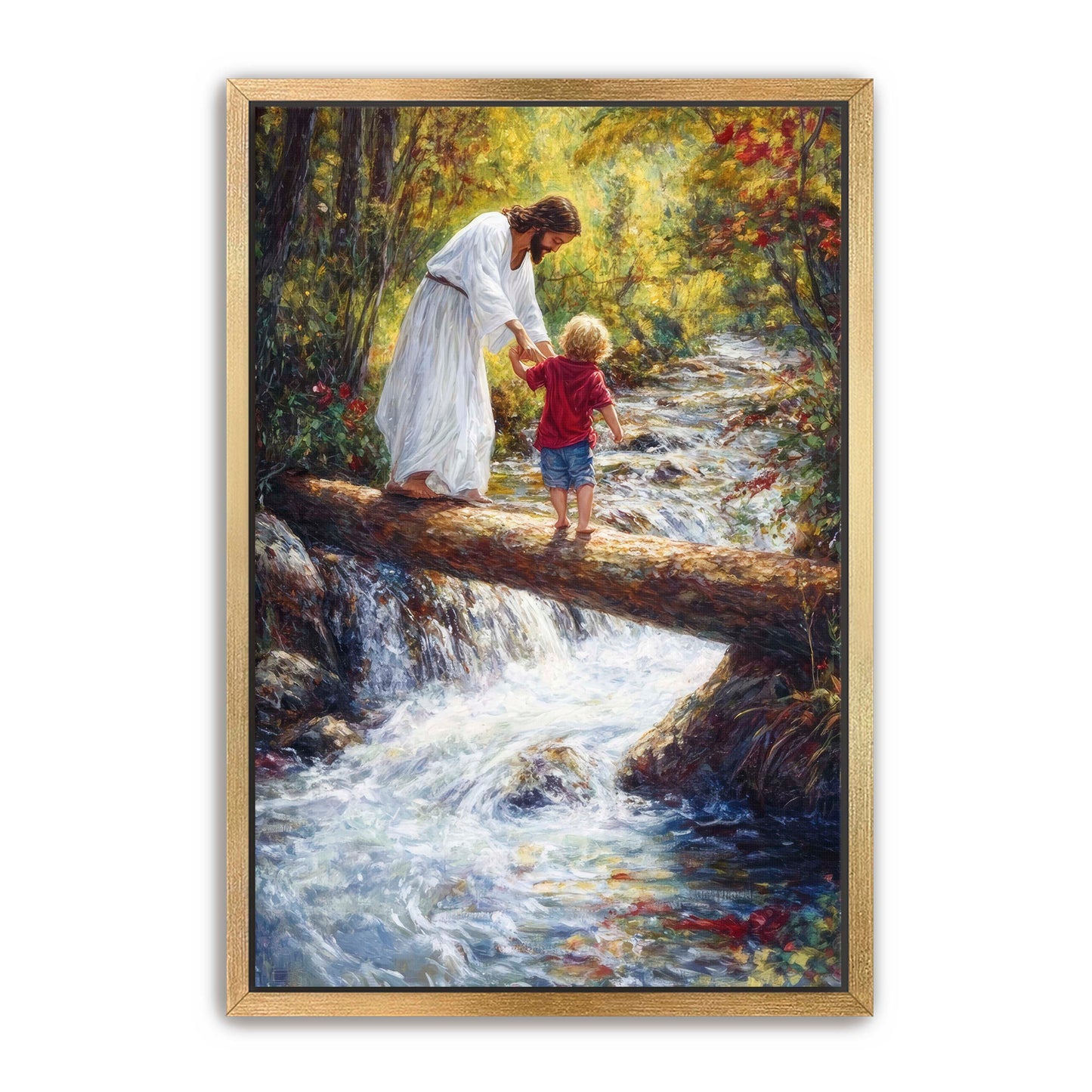 Jesus Helping Child