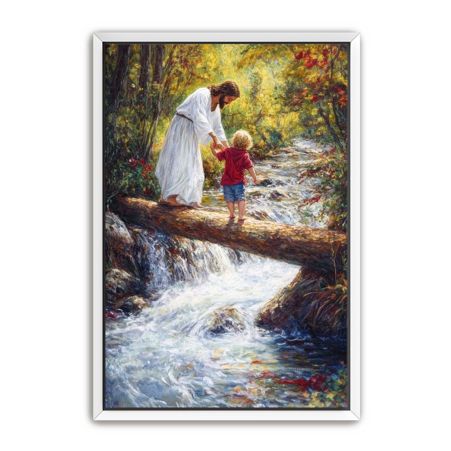 Jesus Helping Child
