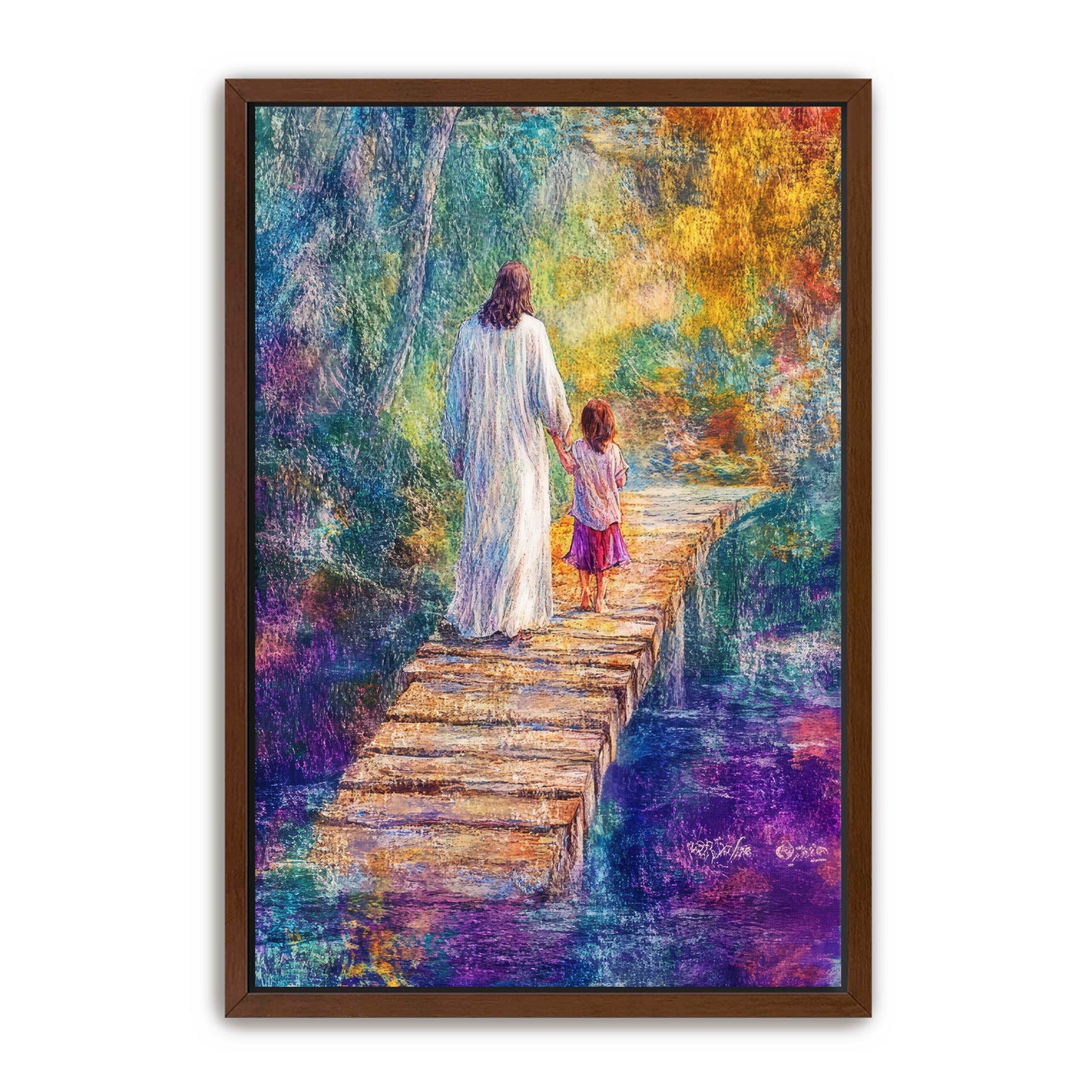 Jesus Holding Child's Hand