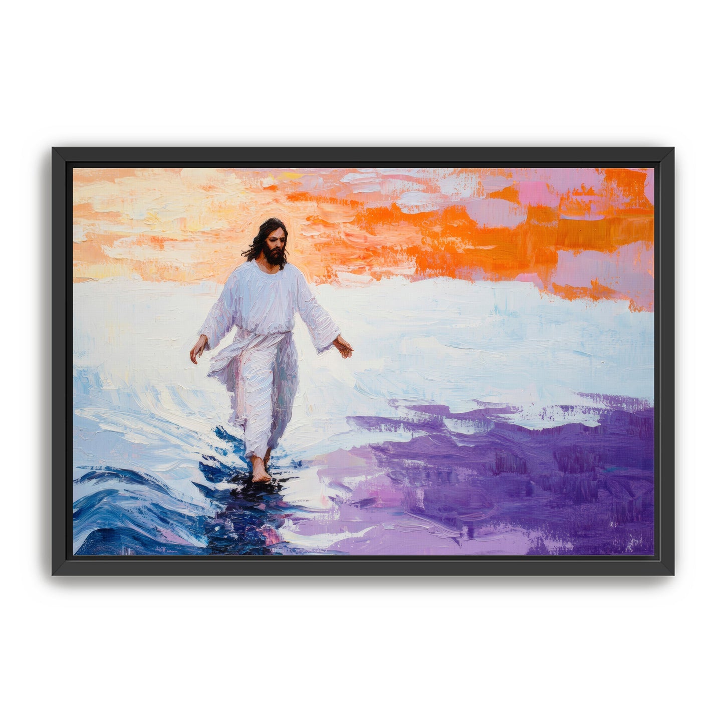 Jesus Walking on Water Painting