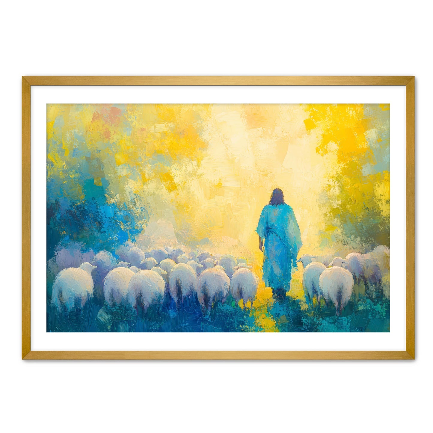 Jesus and Sheep