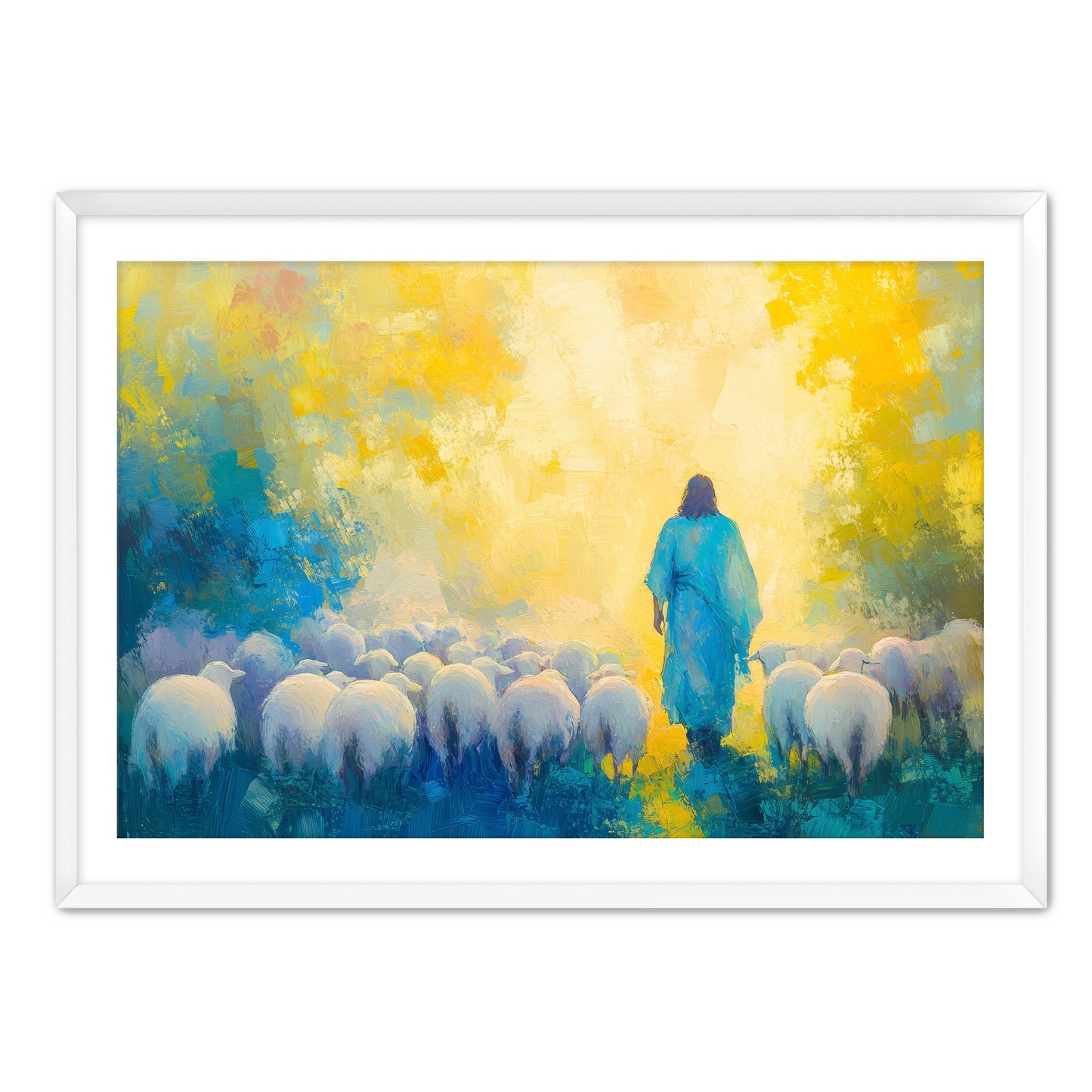 Jesus and Sheep