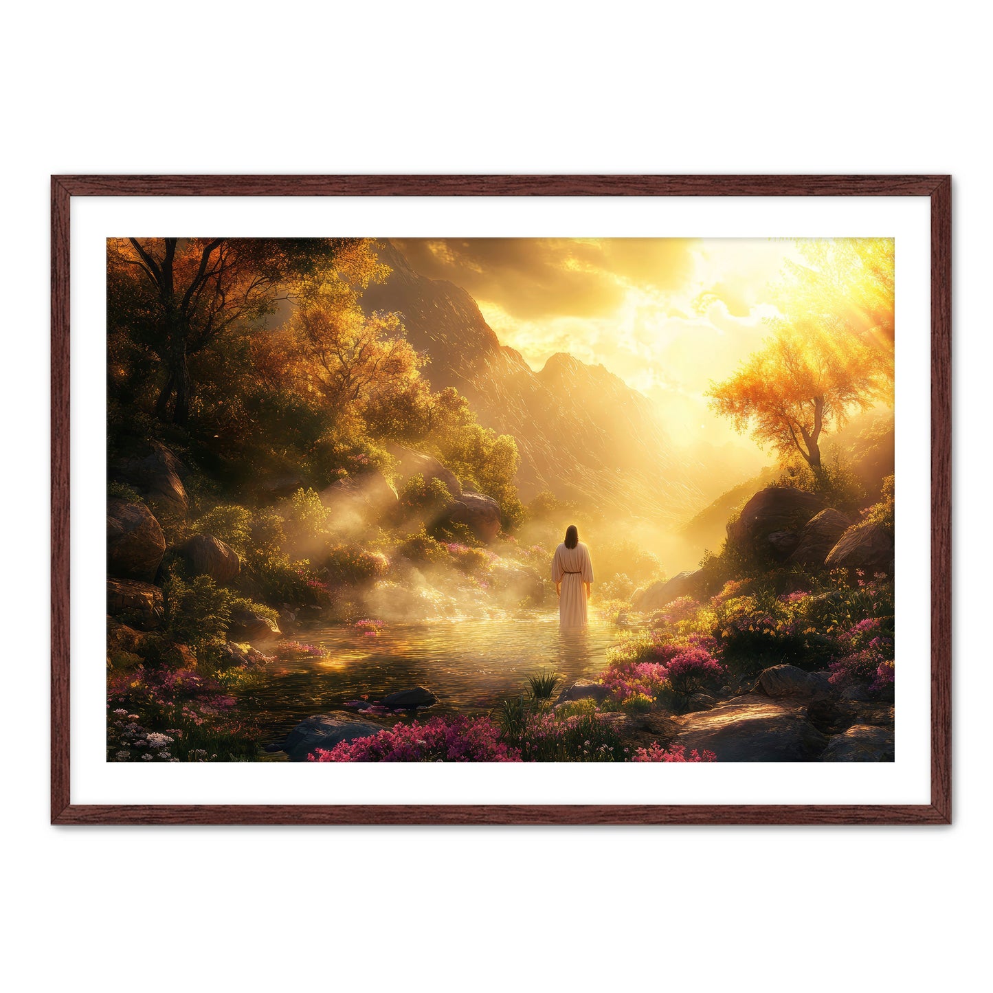 Jesus in his Father's Realm Art