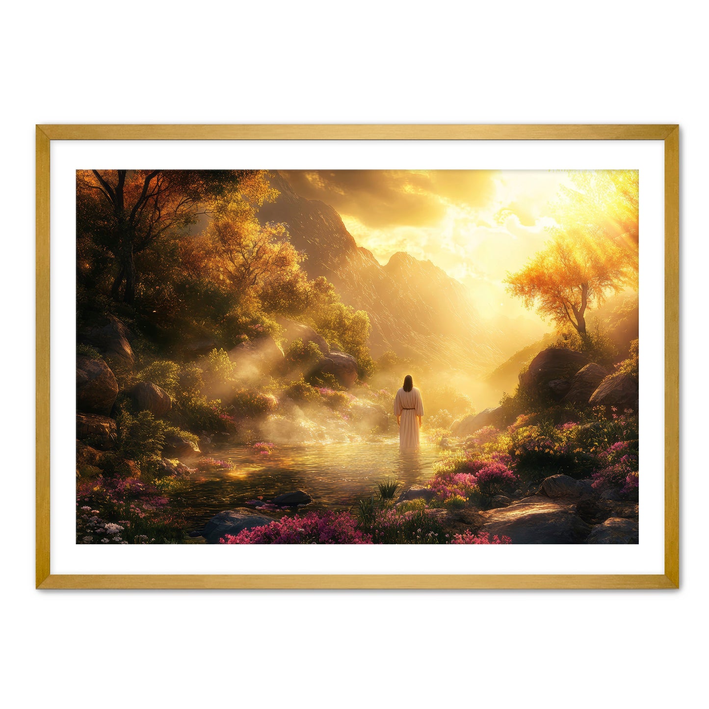 Jesus in his Father's Realm Art