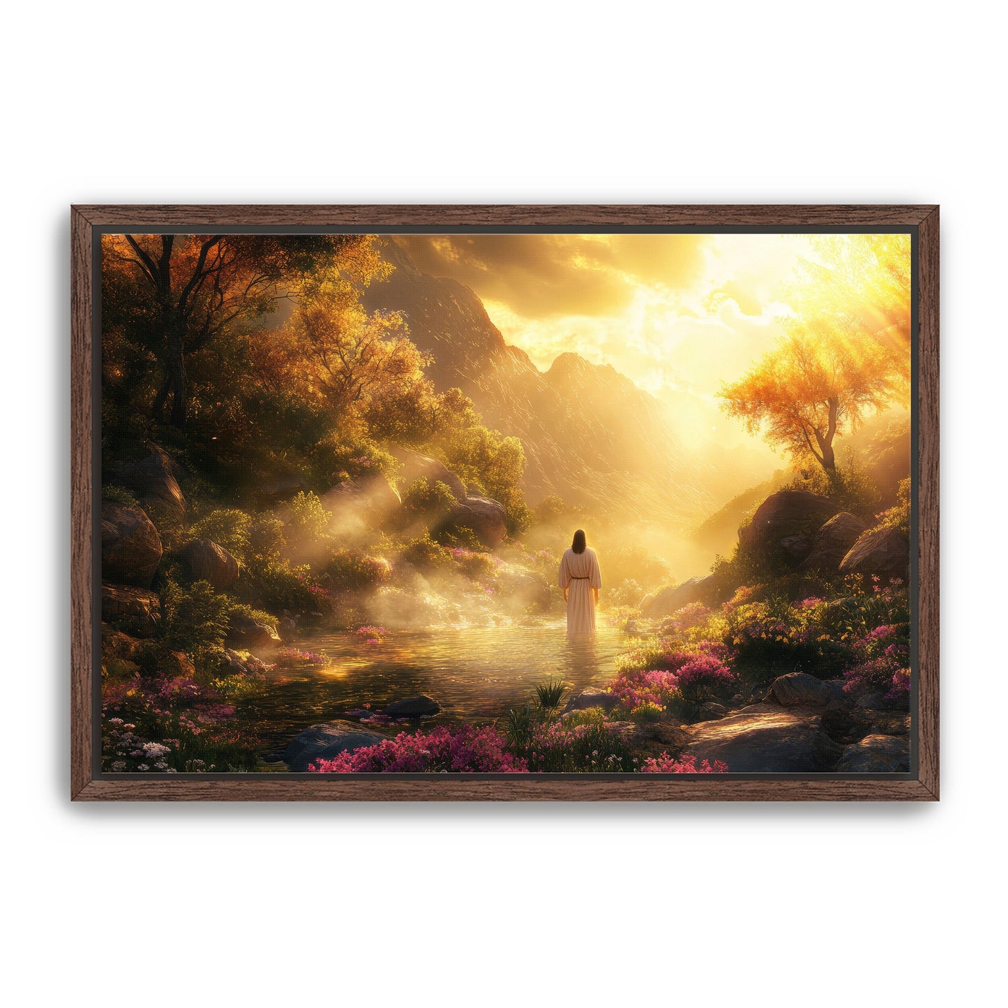 Jesus in his Father's Realm Art