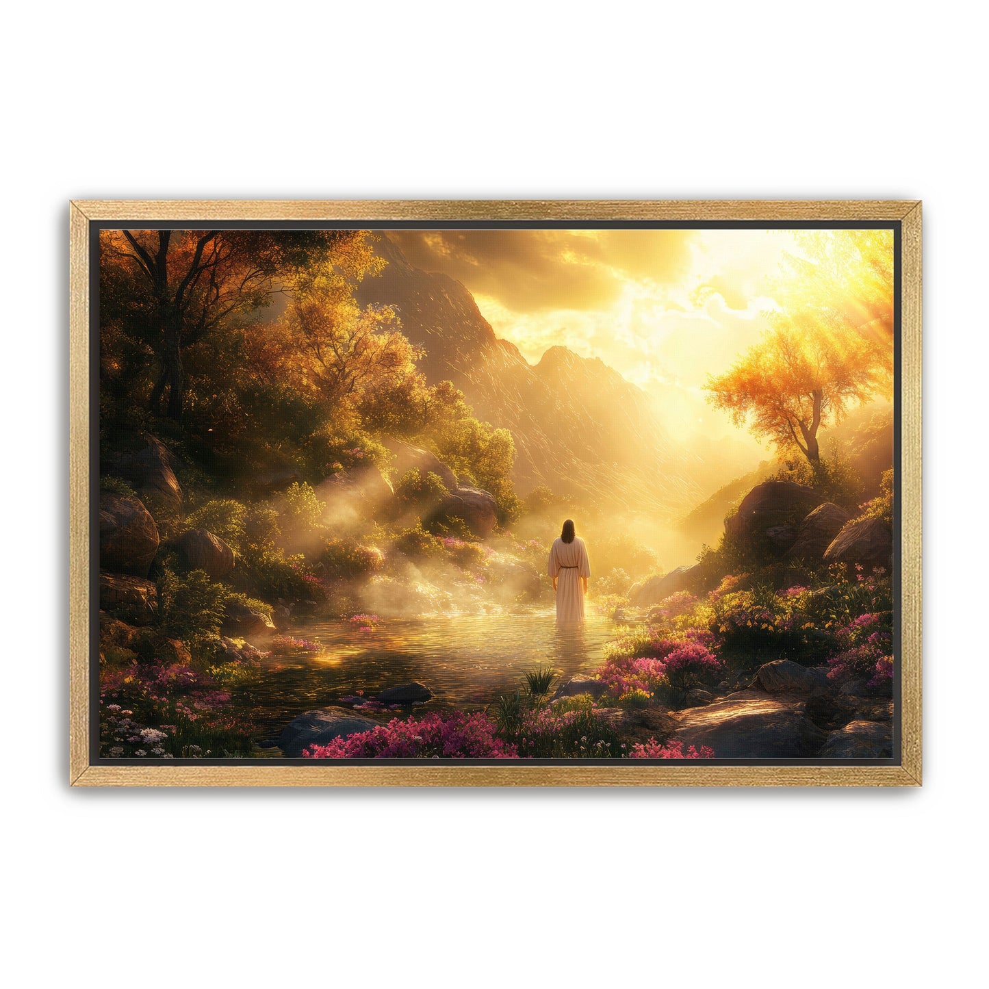 Jesus in his Father's Realm Art