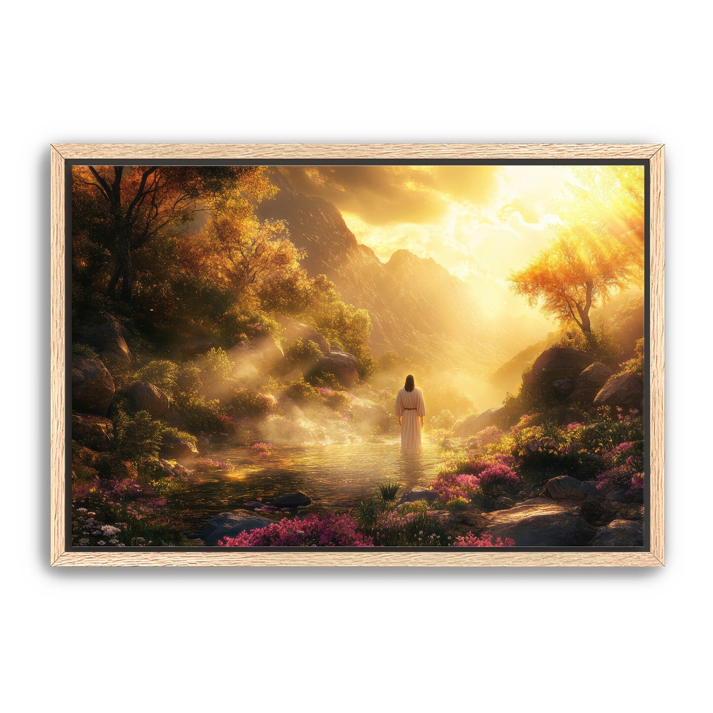 Jesus in his Father's Realm Art
