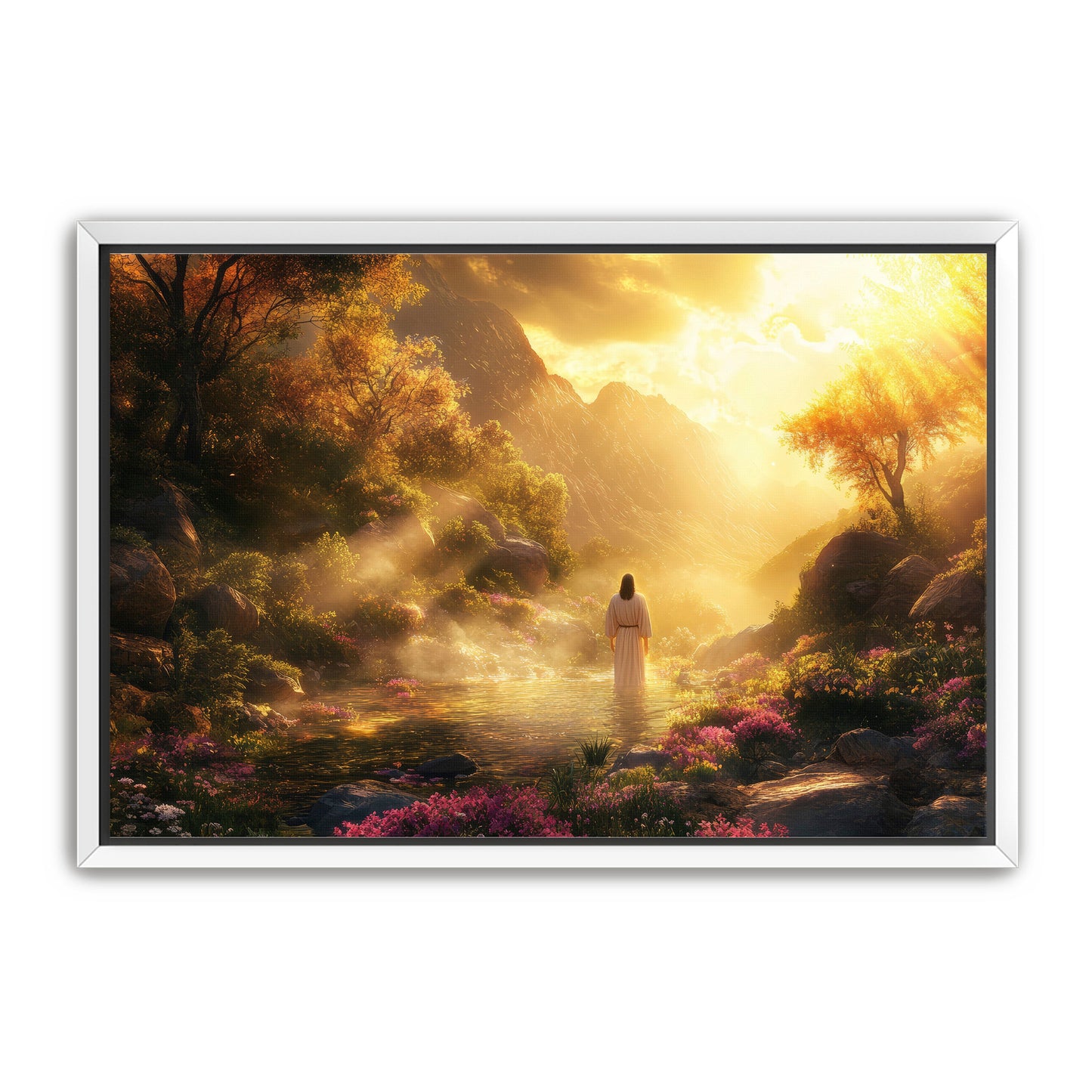 Jesus in his Father's Realm Art