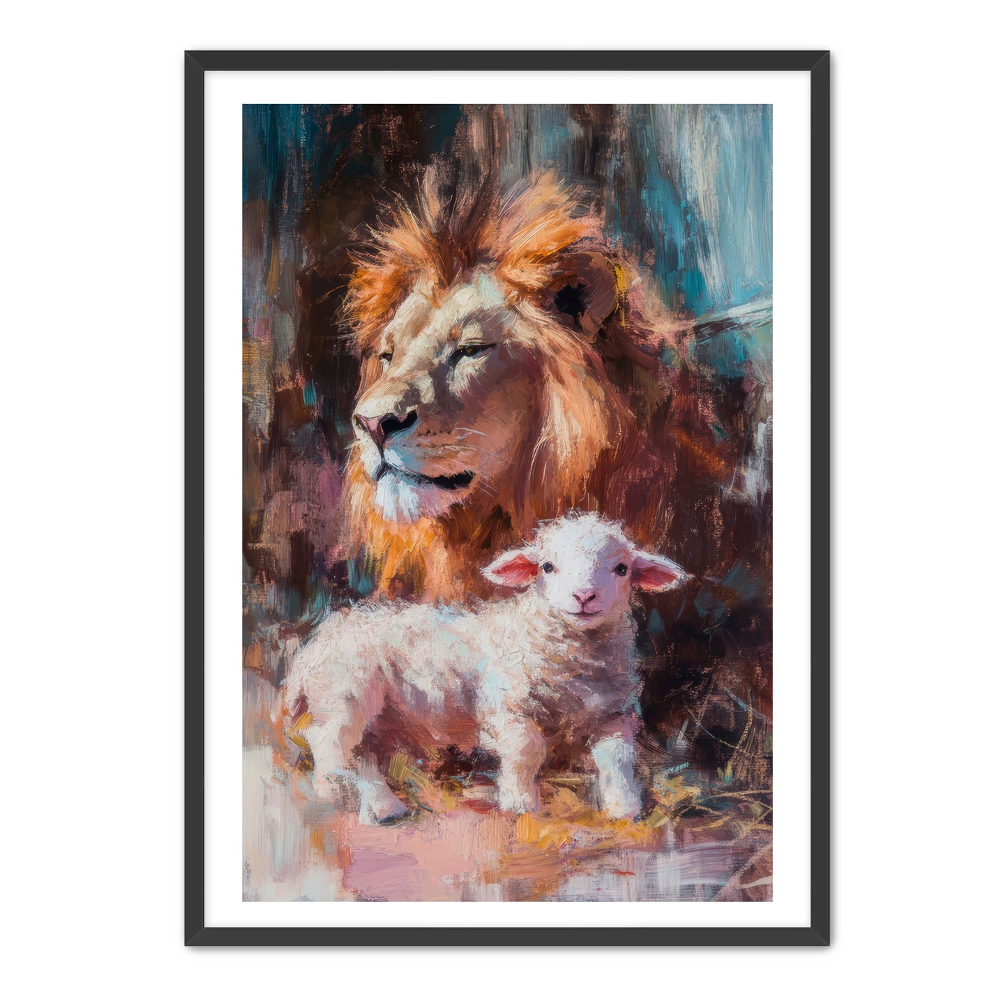 Lion Rest with Lamb