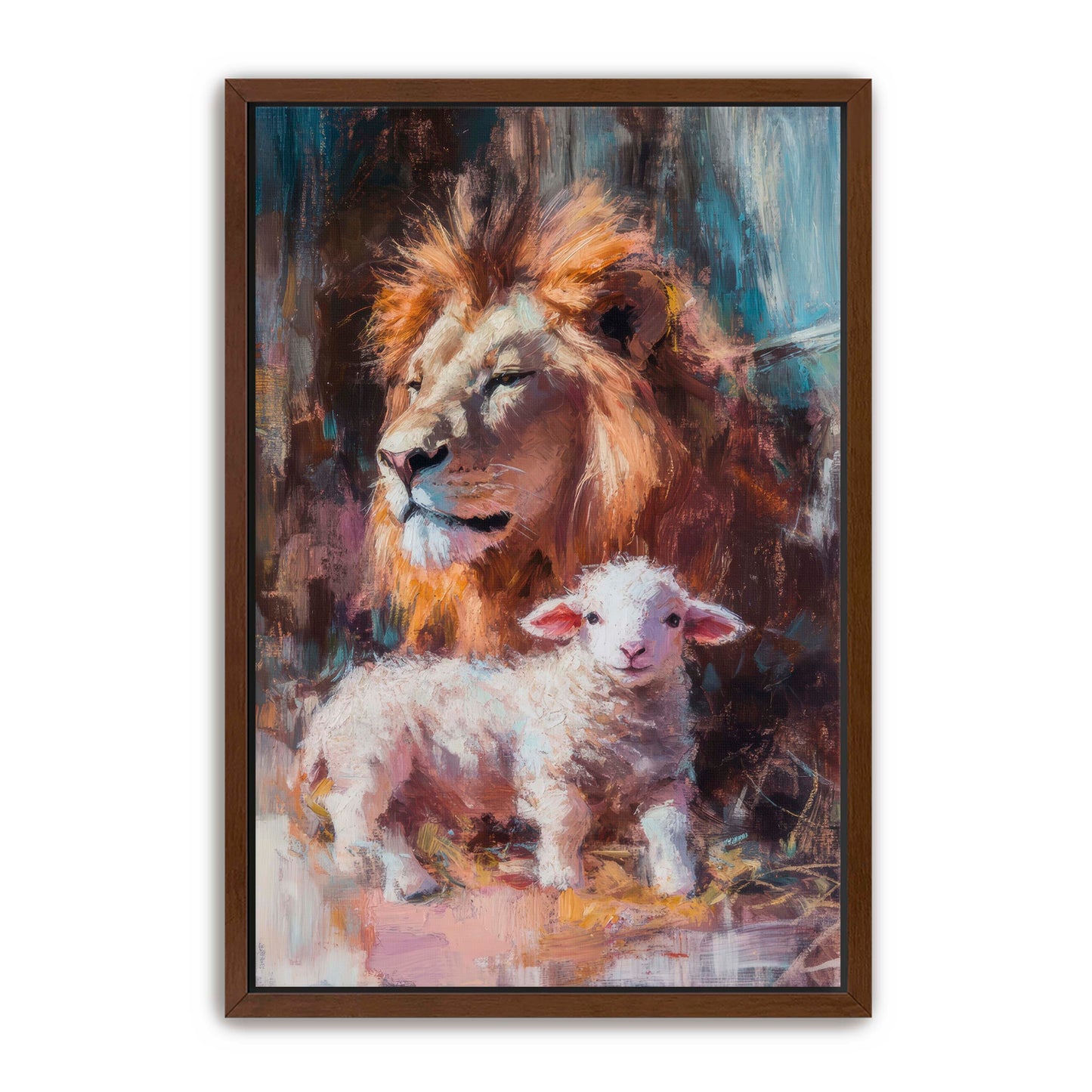 Lion Rest with Lamb
