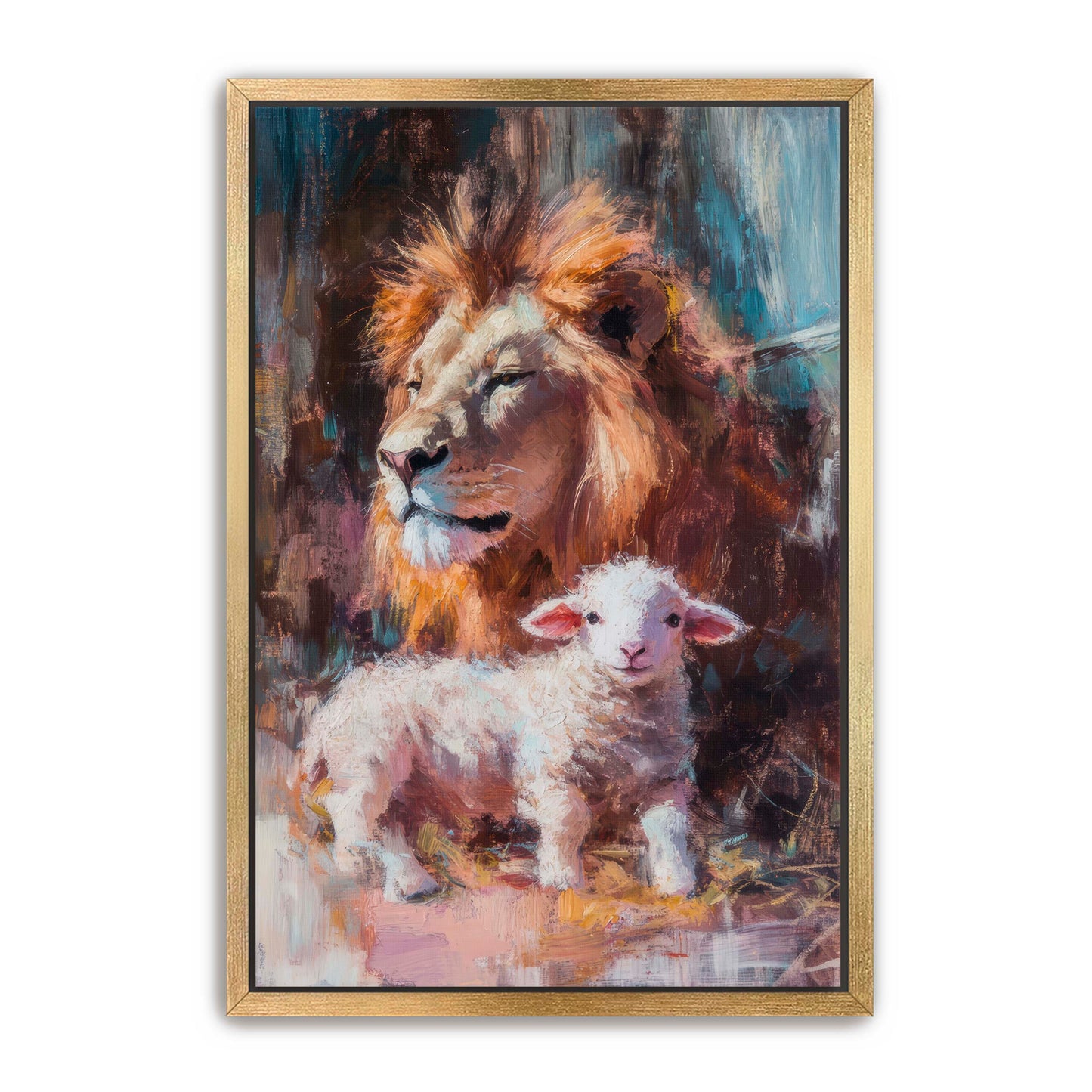 Lion Rest with Lamb