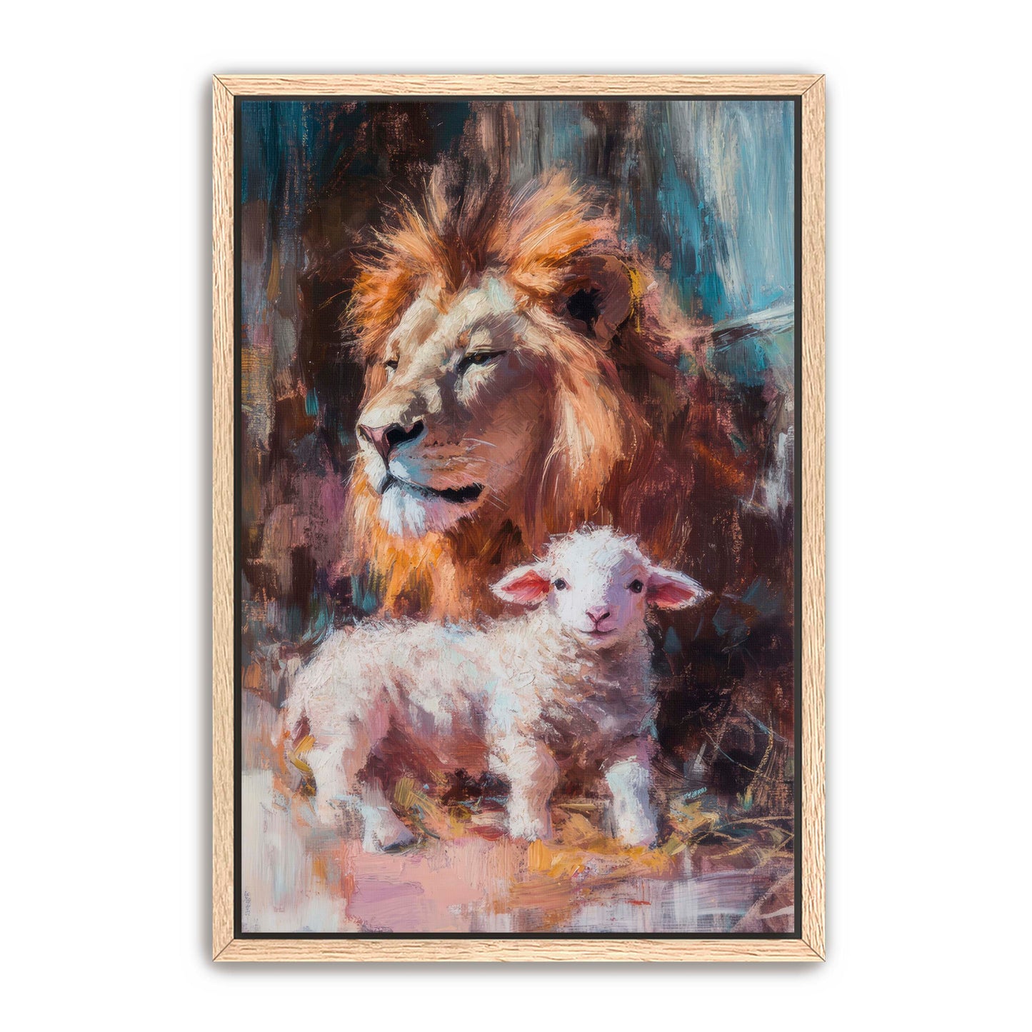 Lion Rest with Lamb
