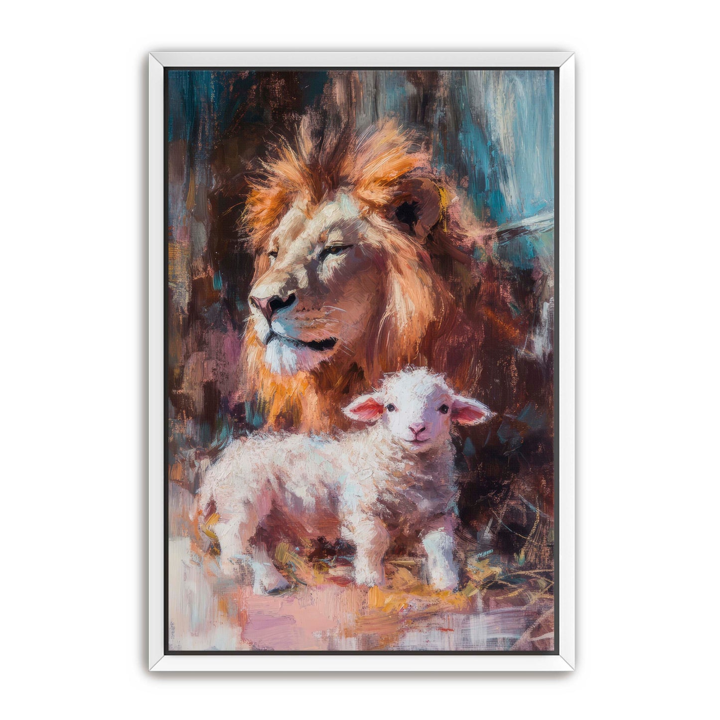 Lion Rest with Lamb