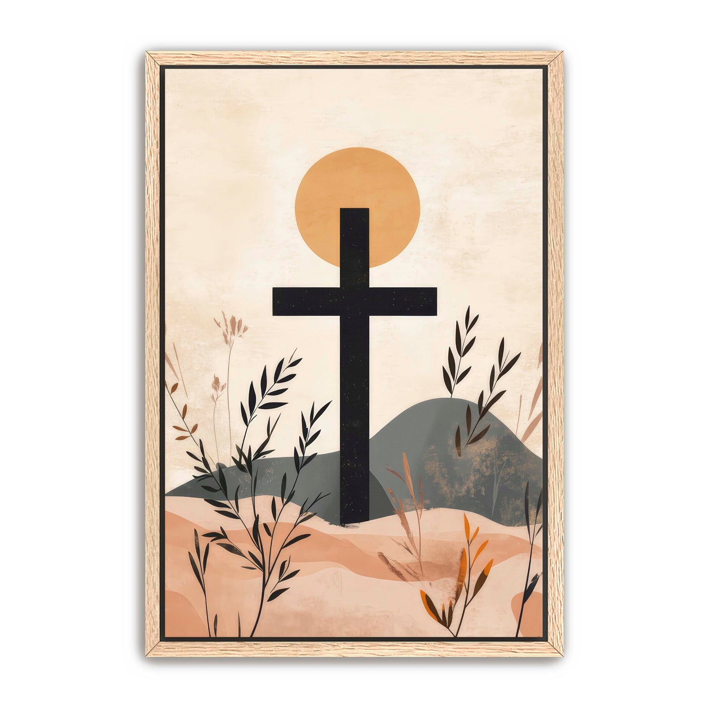 Modern Stylish Cross Print
