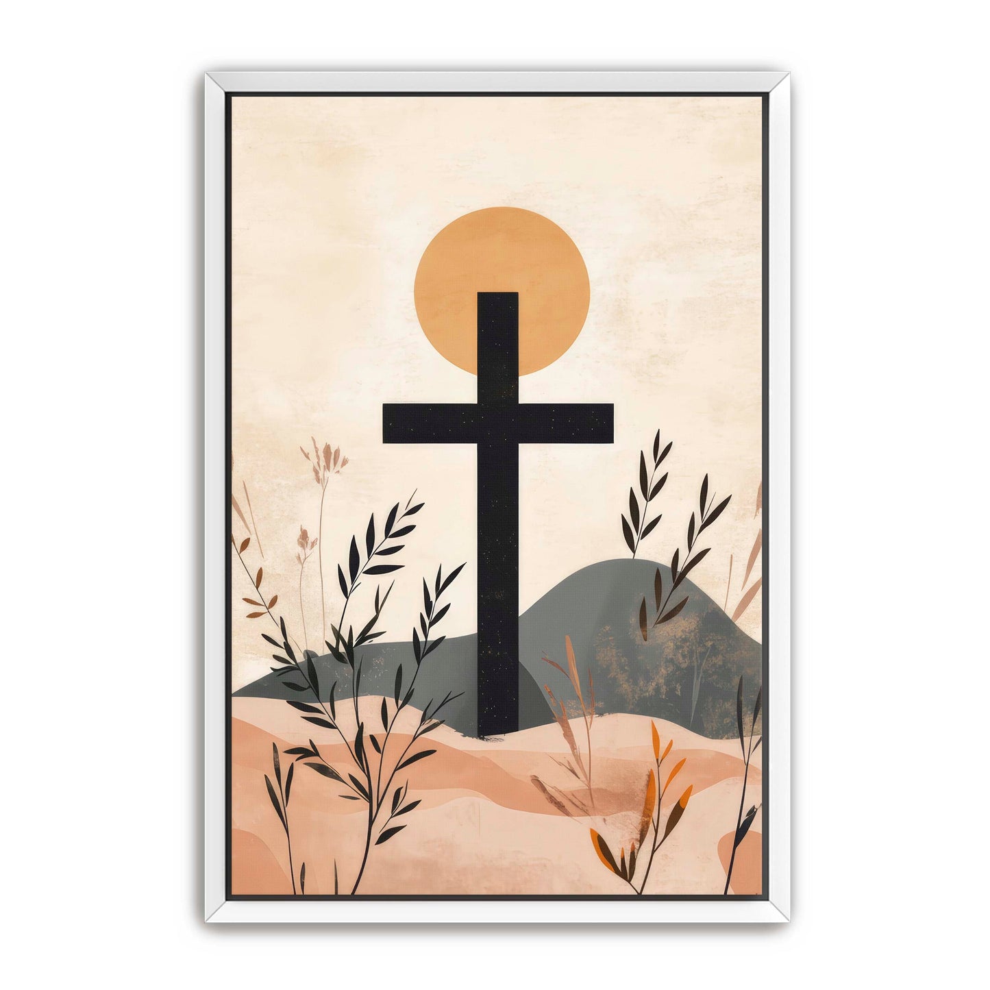 Modern Stylish Cross Print