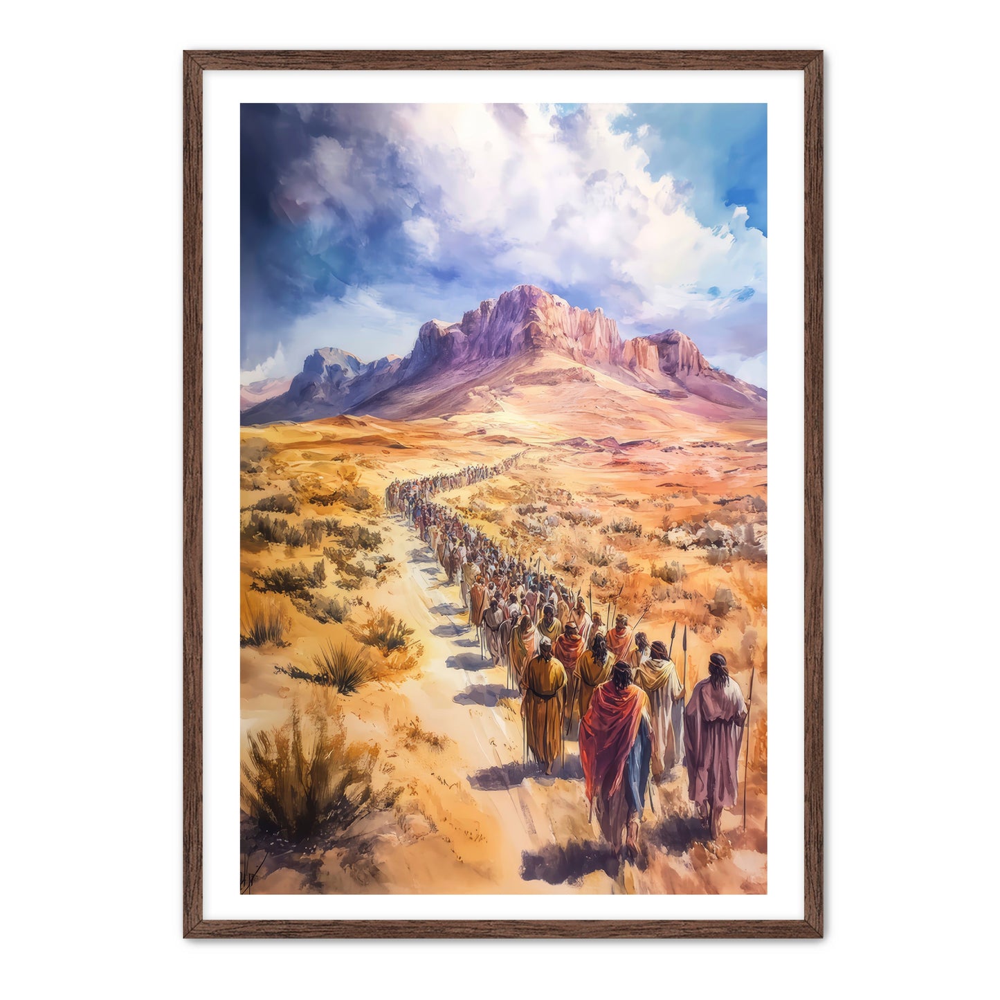 Moses Leading People