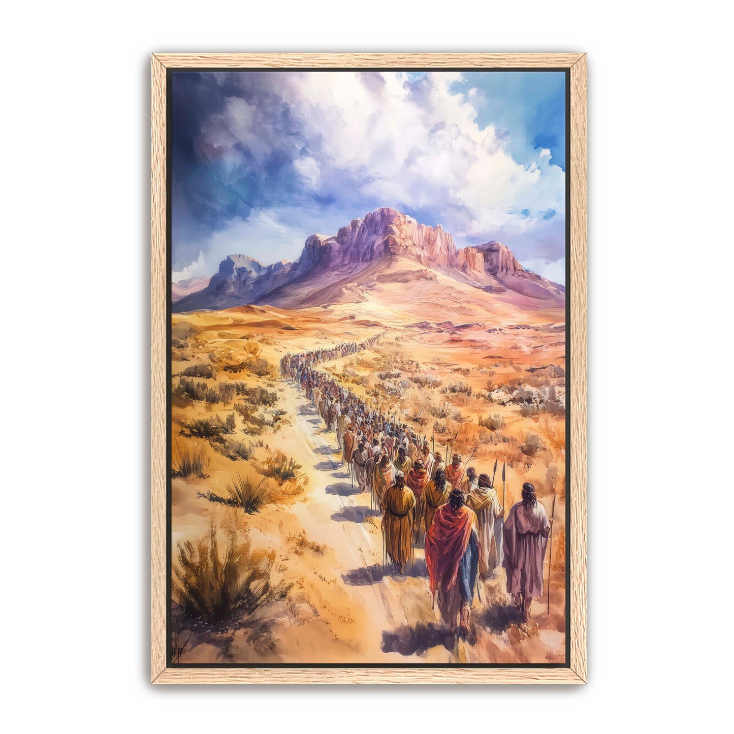 Moses Leading People