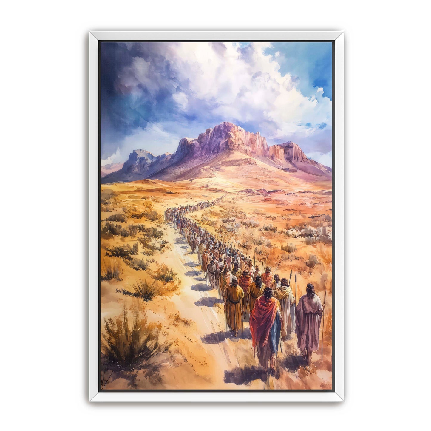 Moses Leading People