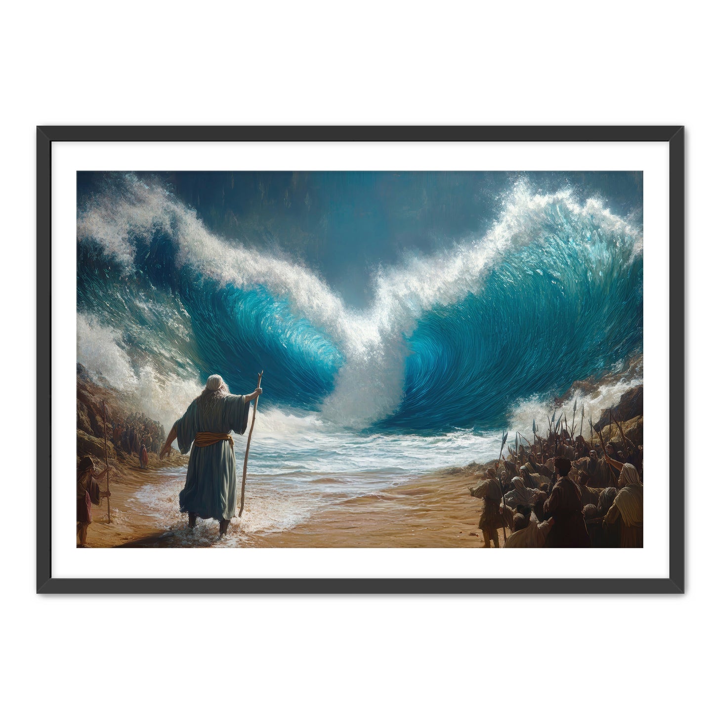 Moses Parting Sea