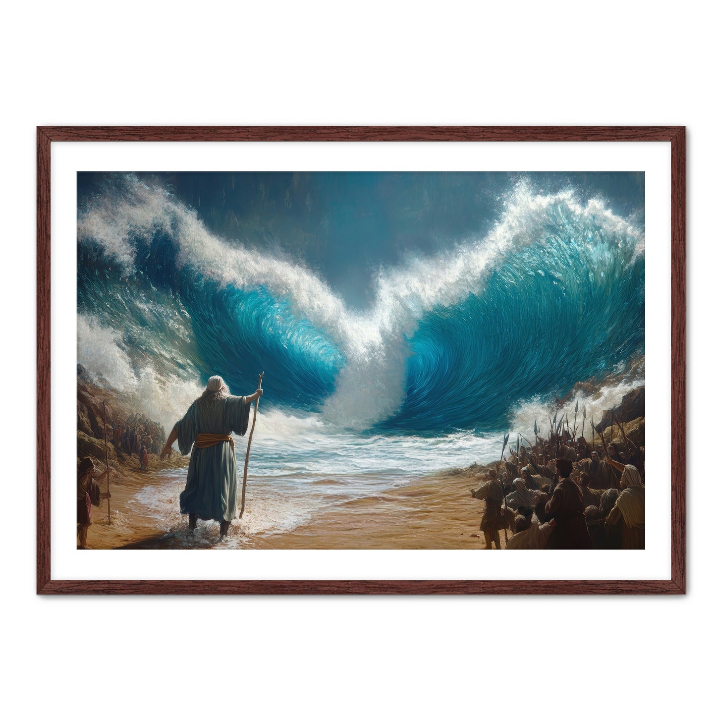 Moses Parting Sea