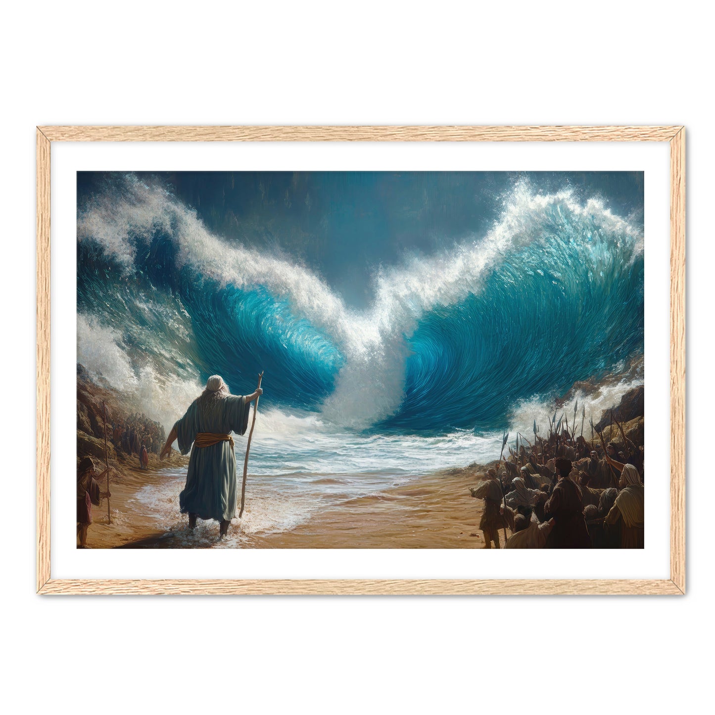 Moses Parting Sea