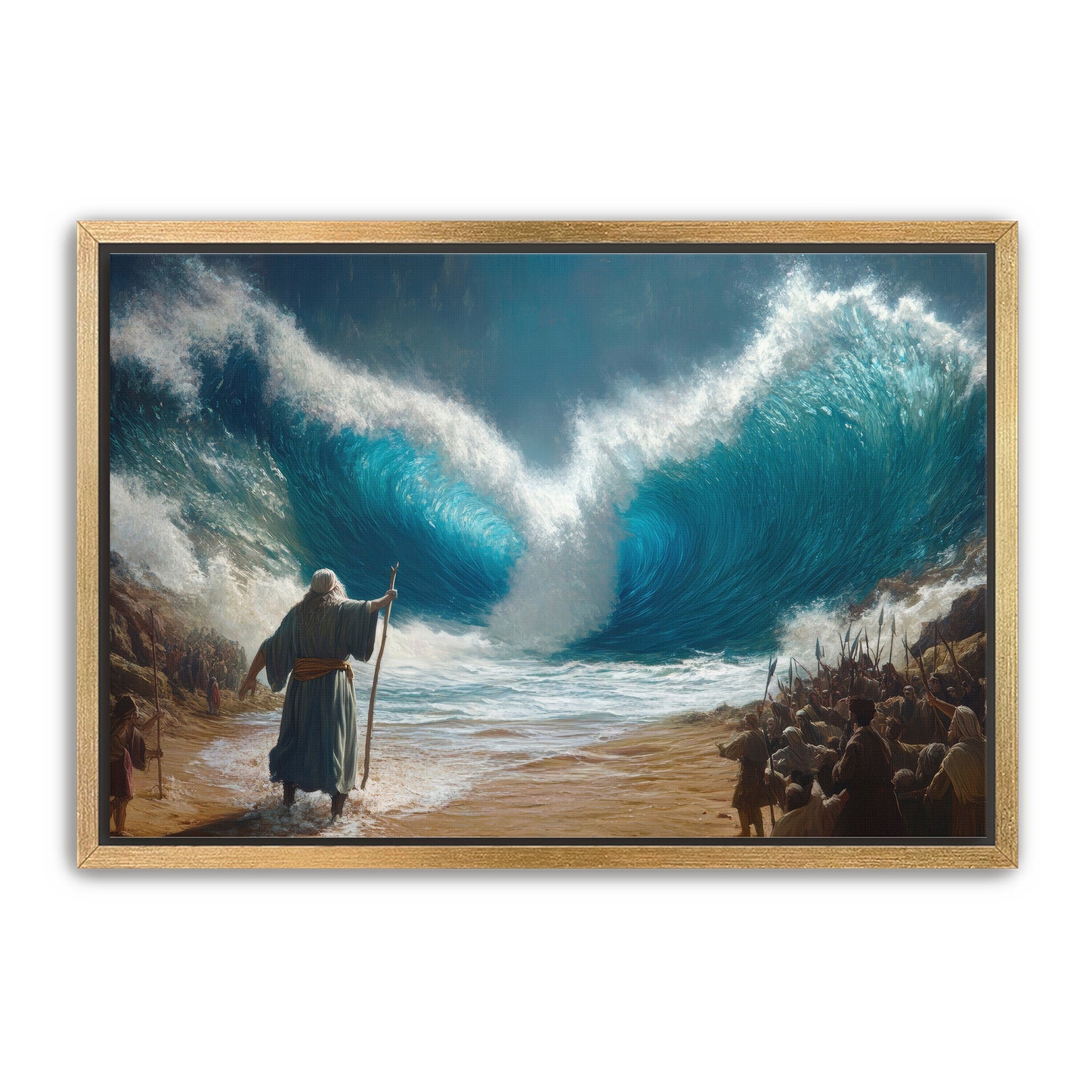 Moses Parting Sea