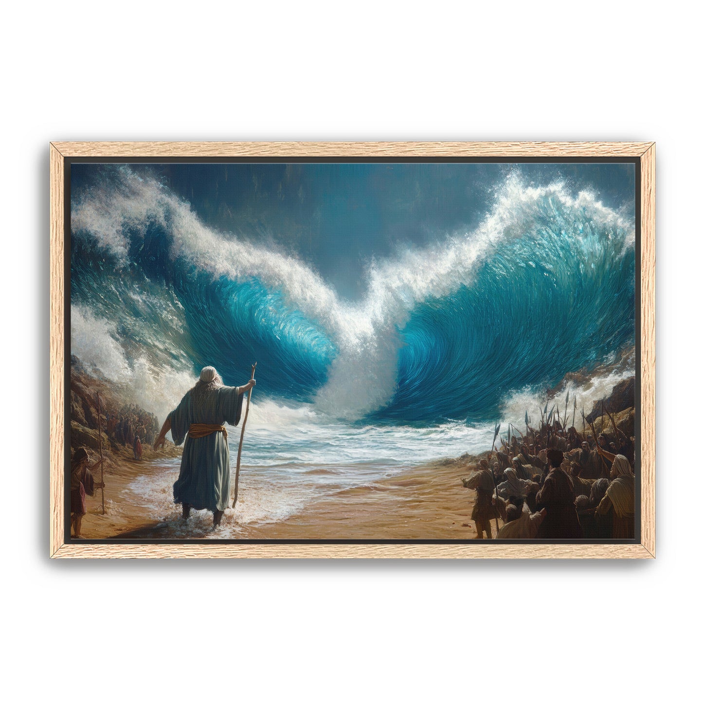 Moses Parting Sea