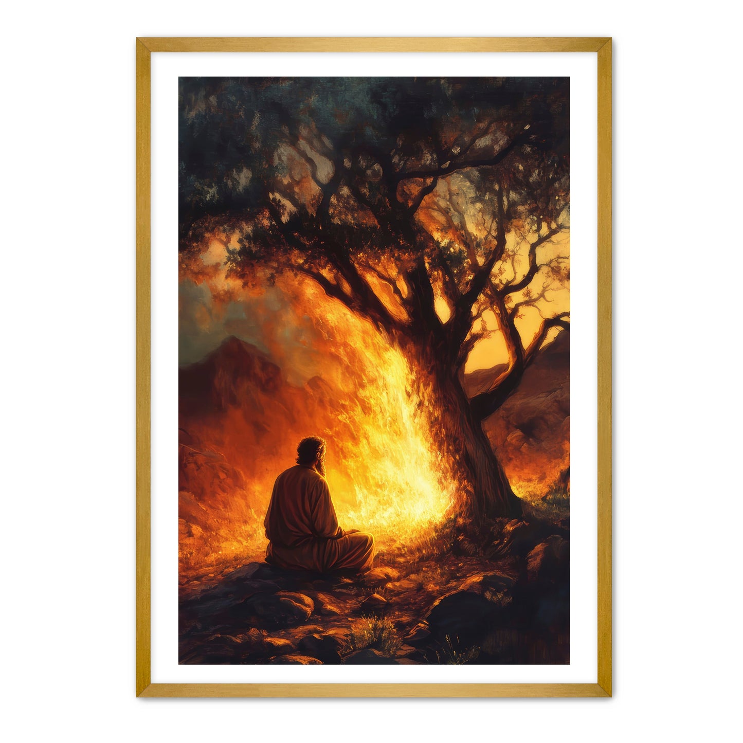 Moses and Burning Bush 2
