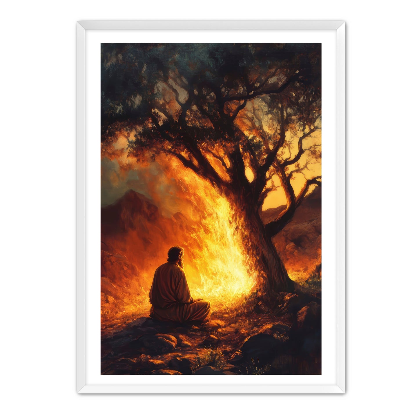 Moses and Burning Bush 2