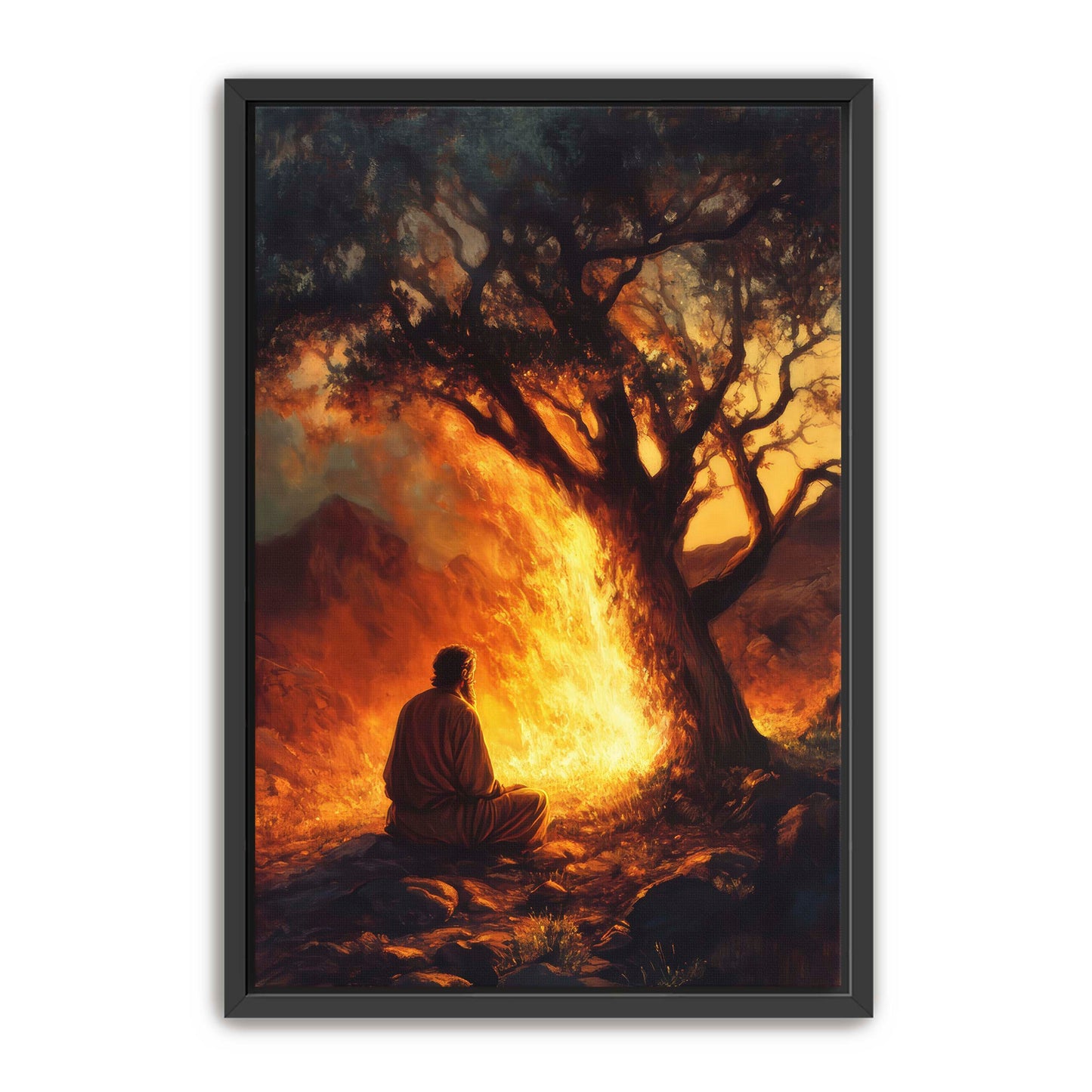 Moses and Burning Bush 2