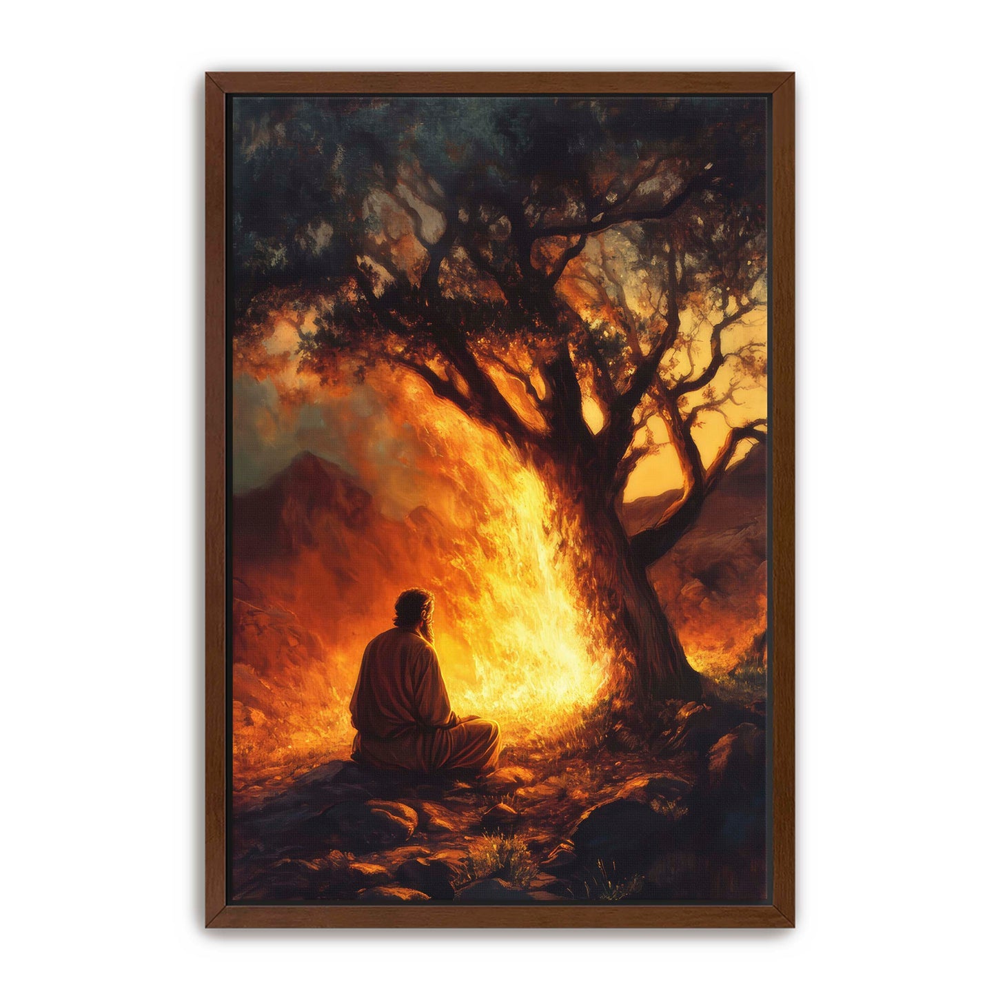 Moses and Burning Bush 2