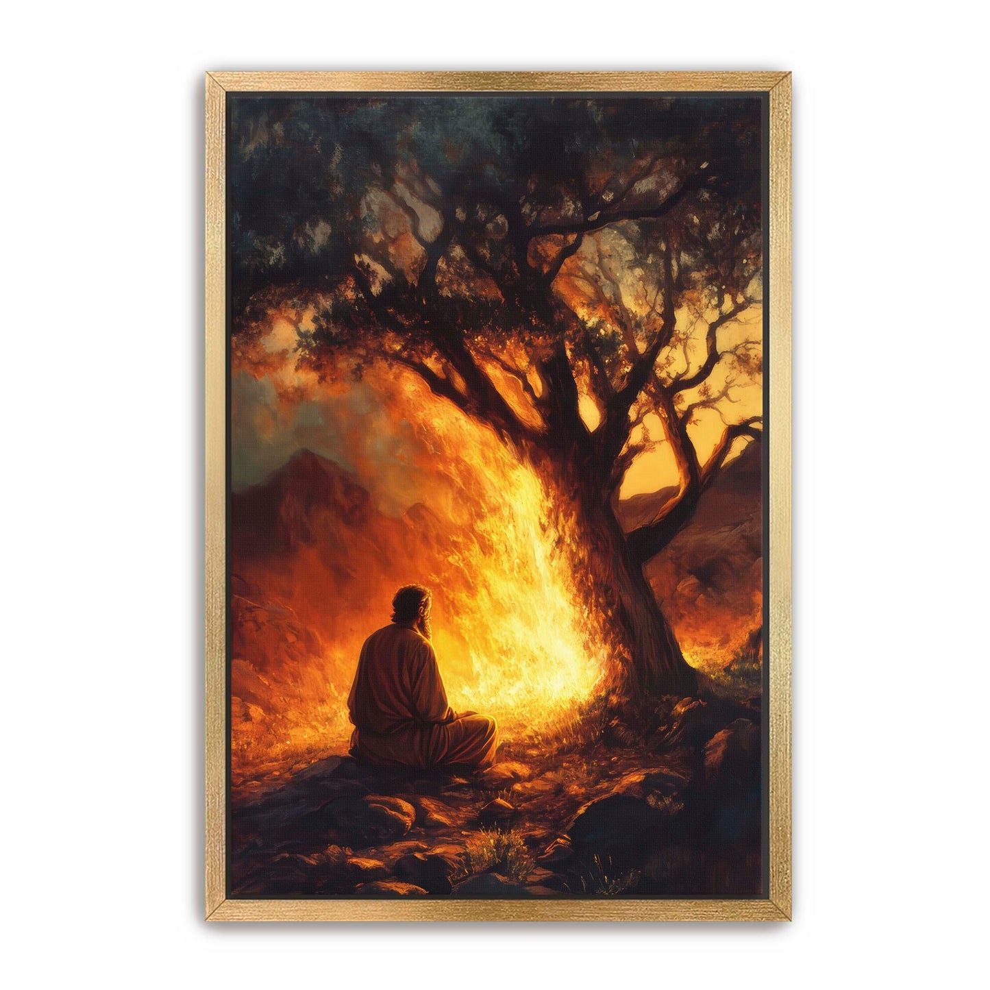 Moses and Burning Bush 2