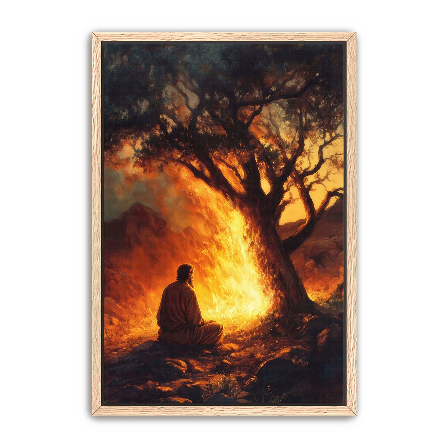 Moses and Burning Bush 2