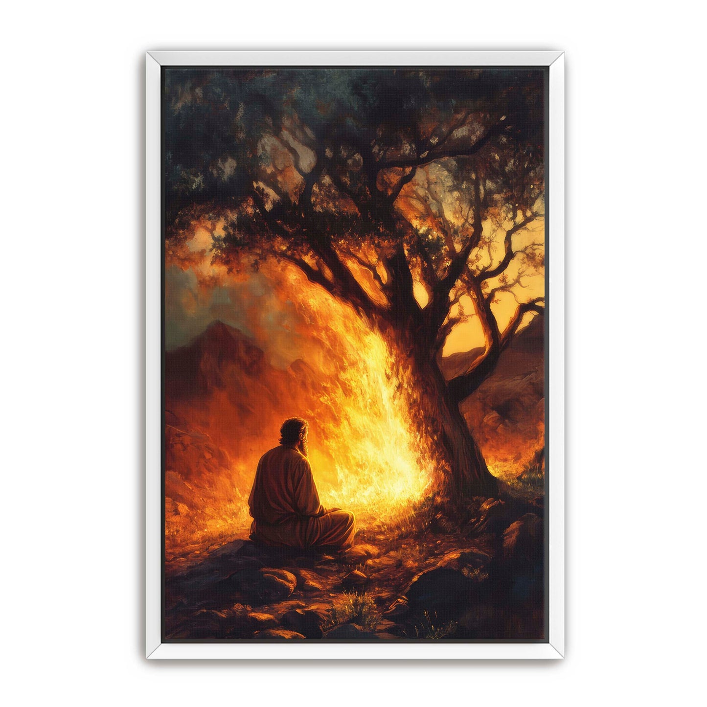 Moses and Burning Bush 2