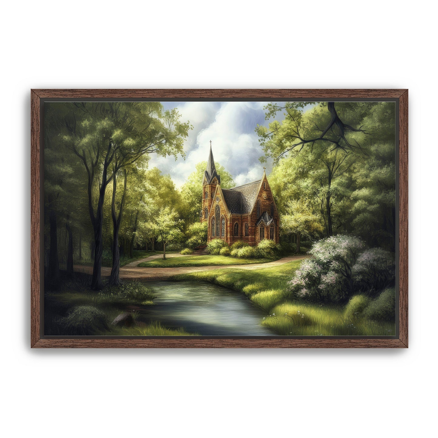 Nature Church Digital Print