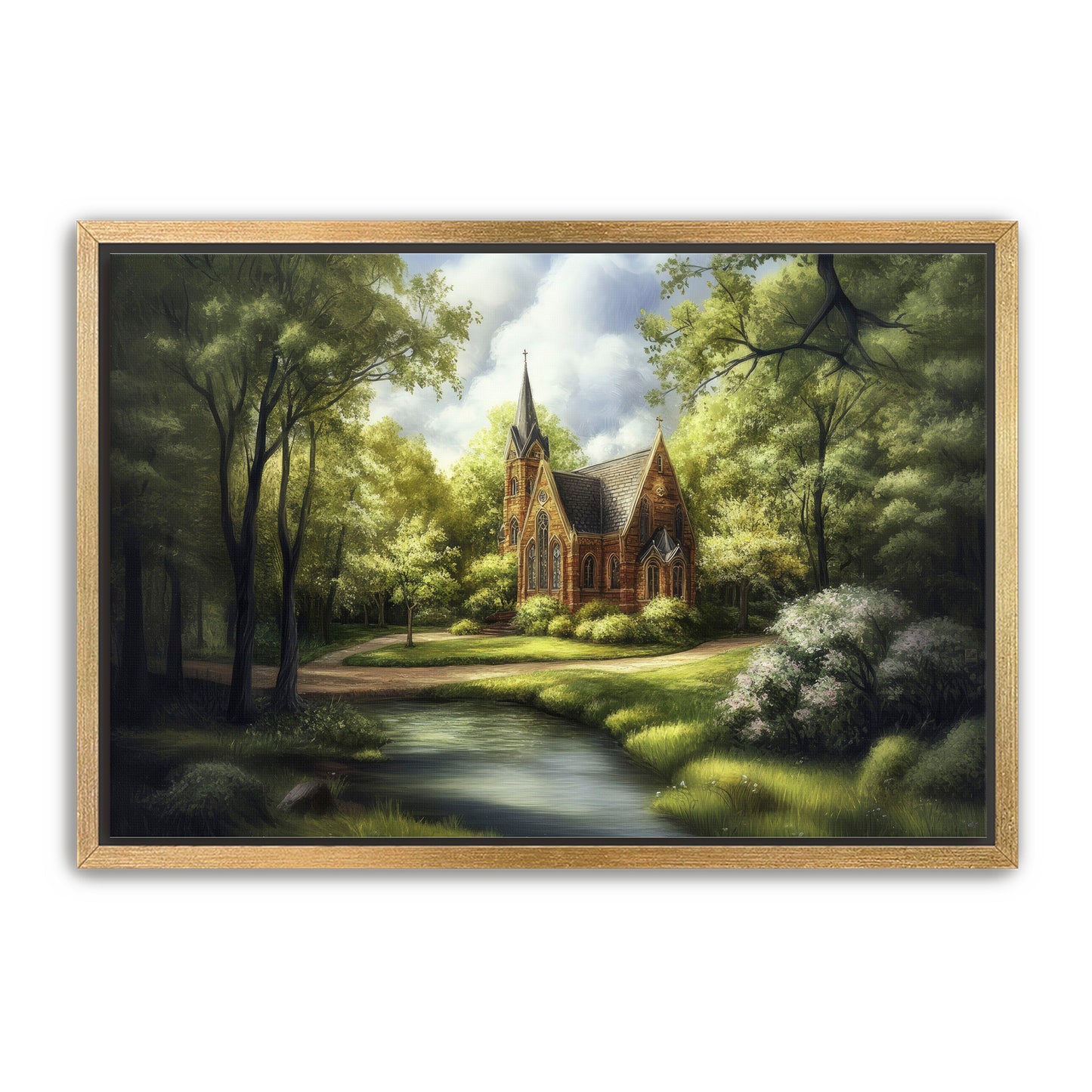 Nature Church Digital Print