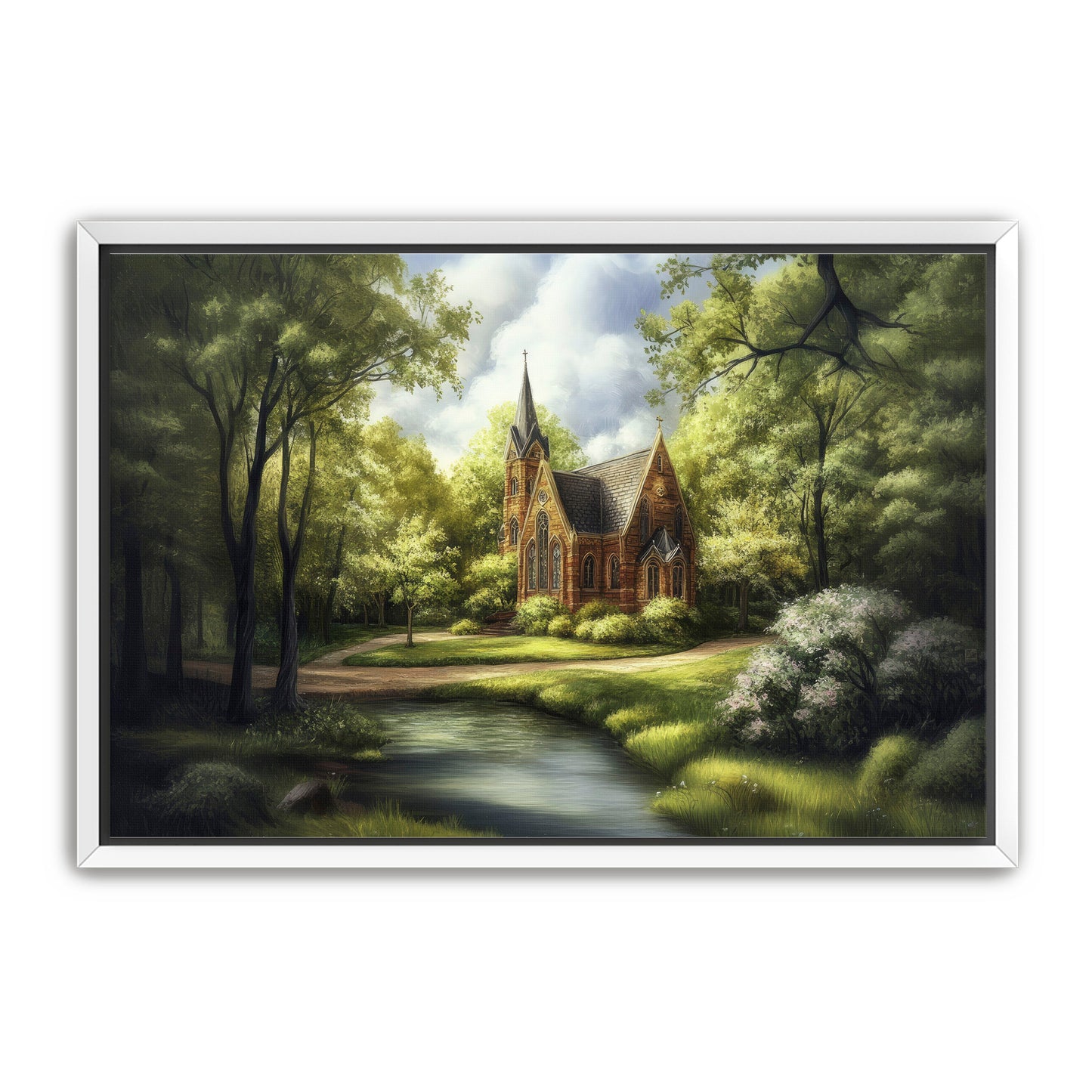 Nature Church Digital Print