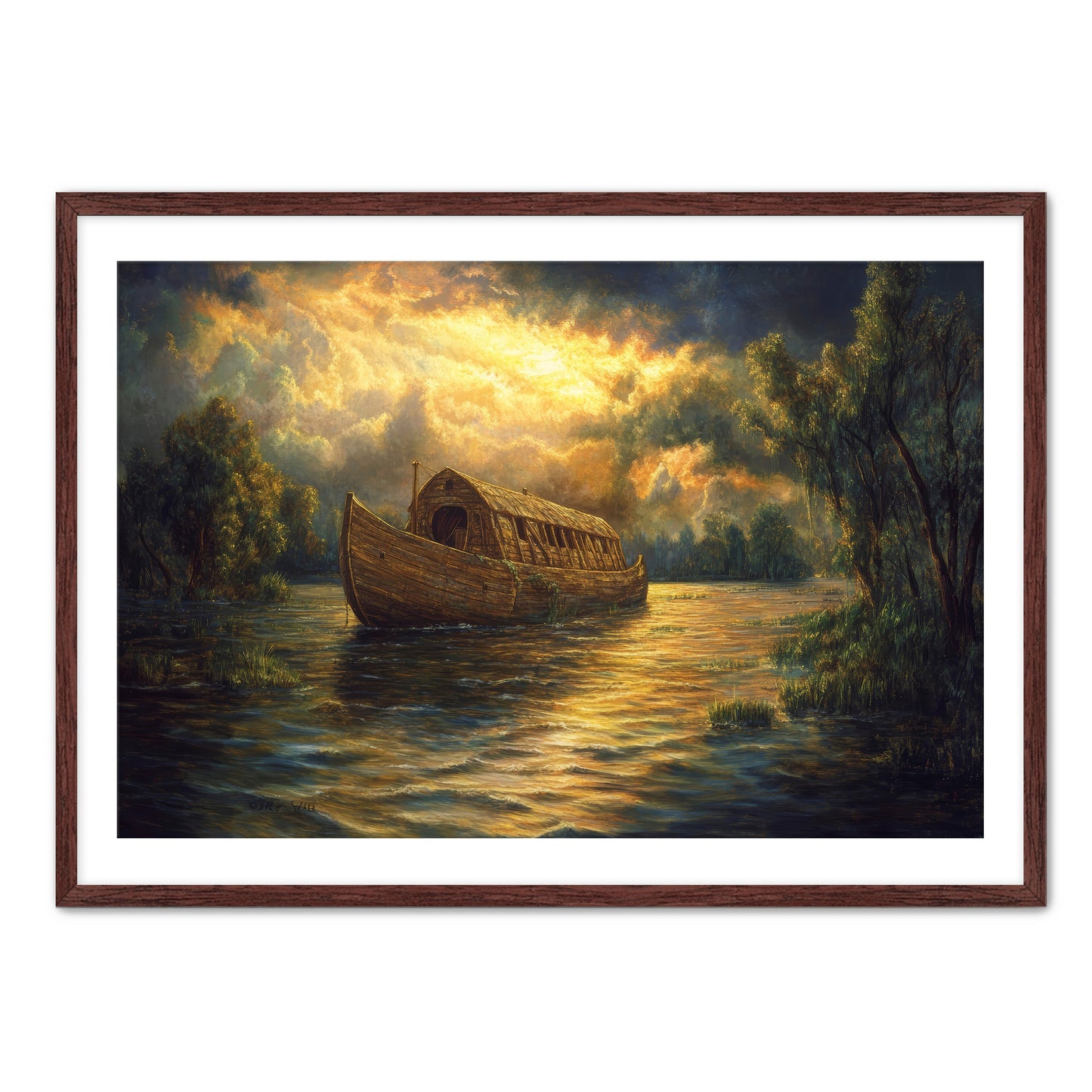 Noah's Ark Floating