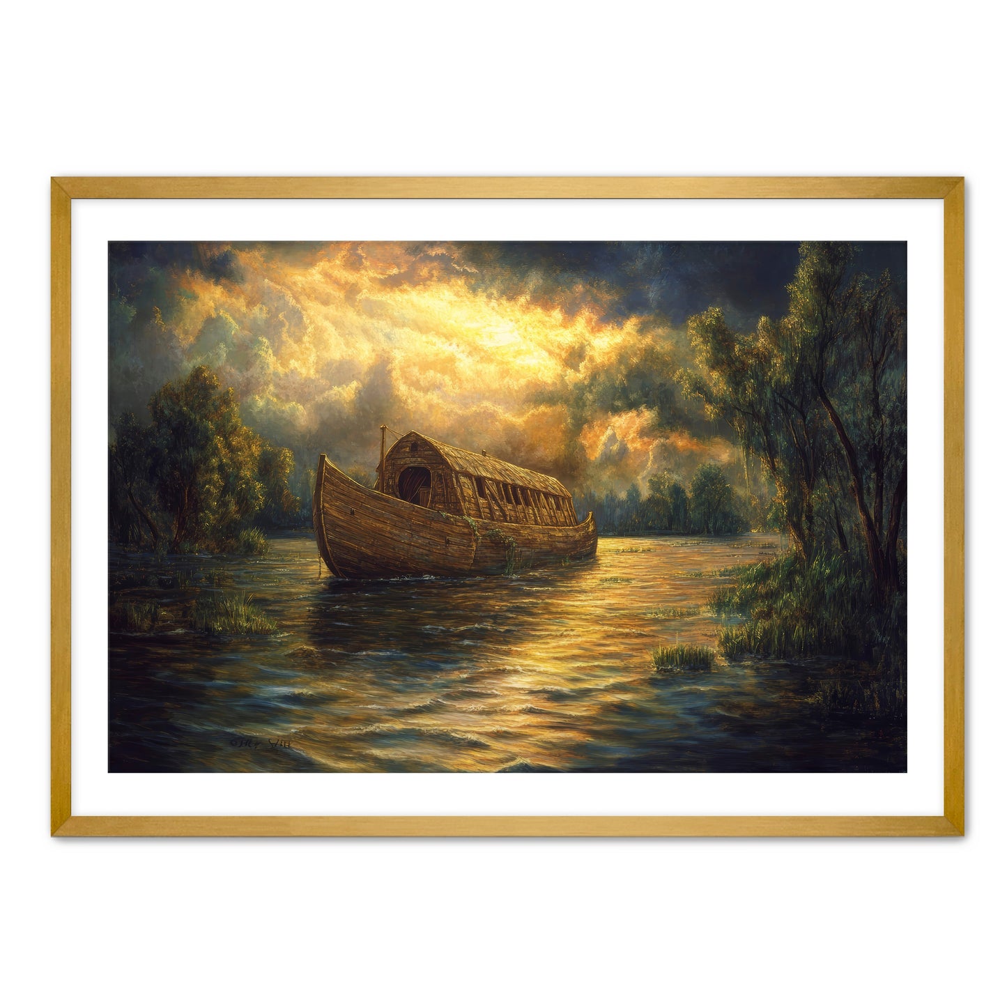 Noah's Ark Floating