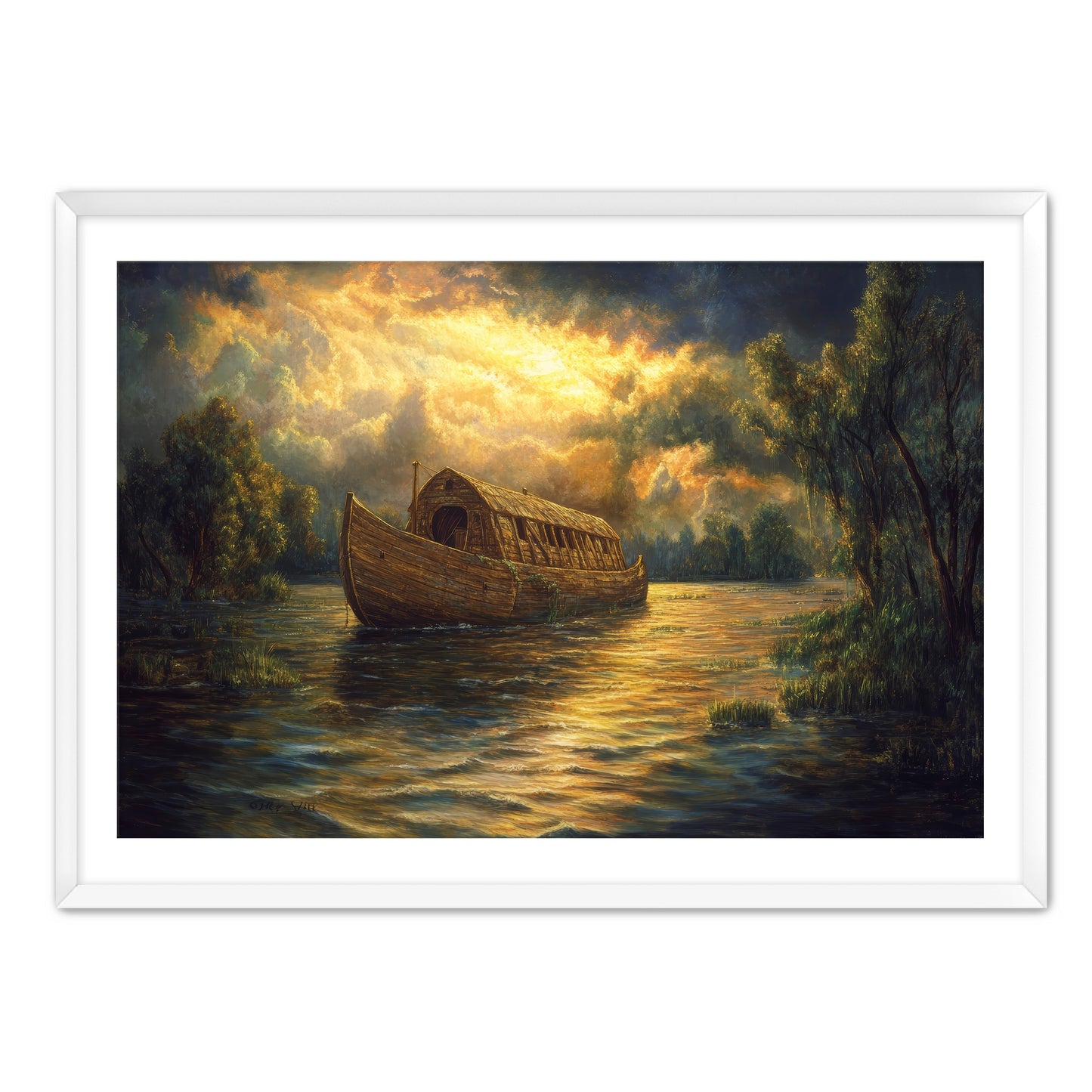 Noah's Ark Floating