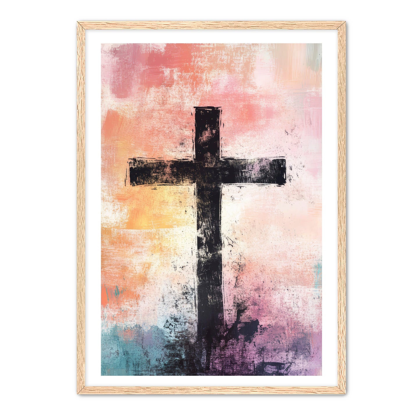 Pastel Cross