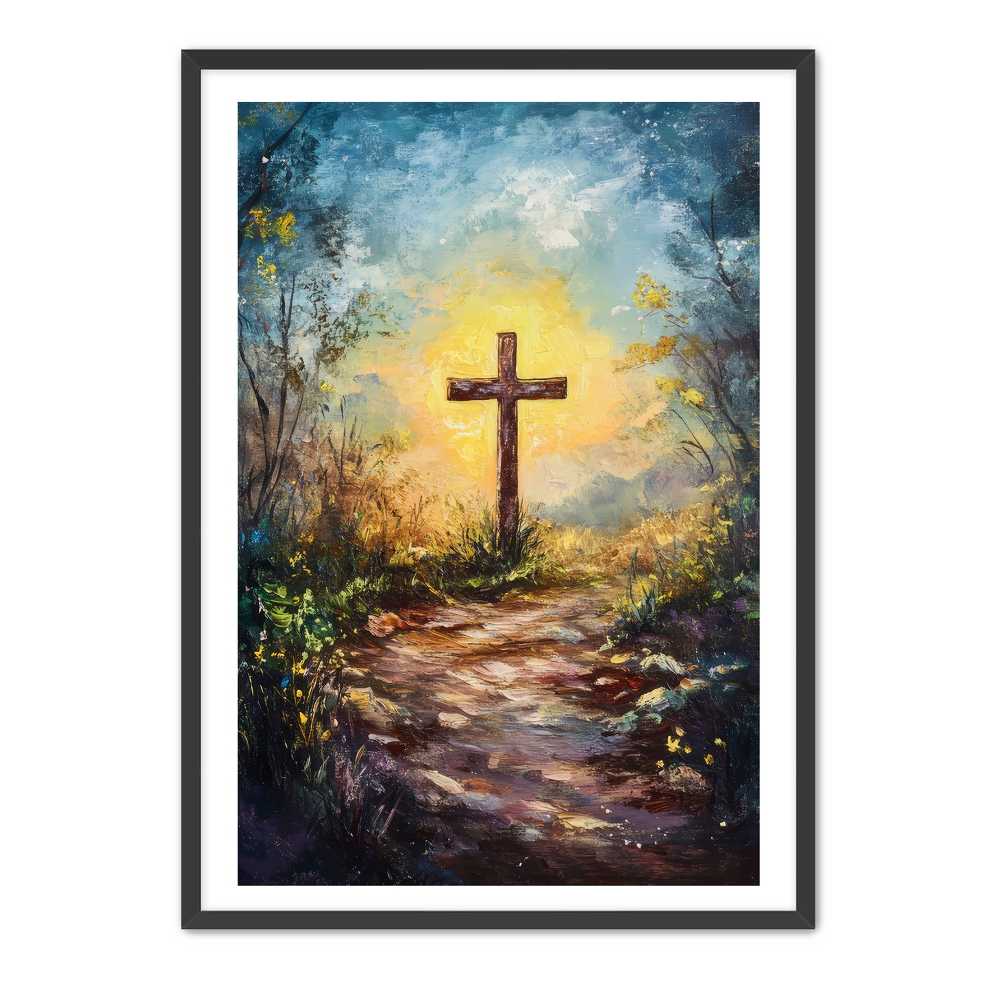 Path to the Cross Print