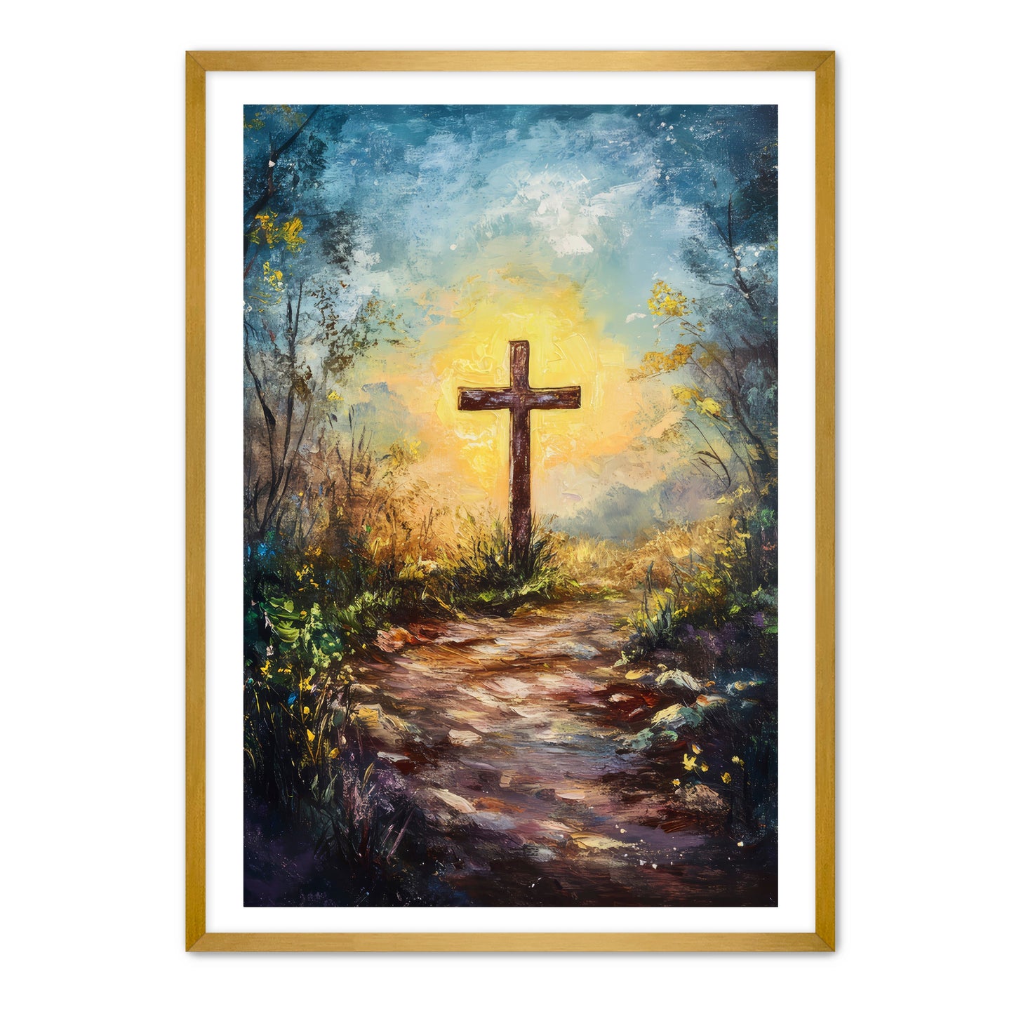 Path to the Cross Print