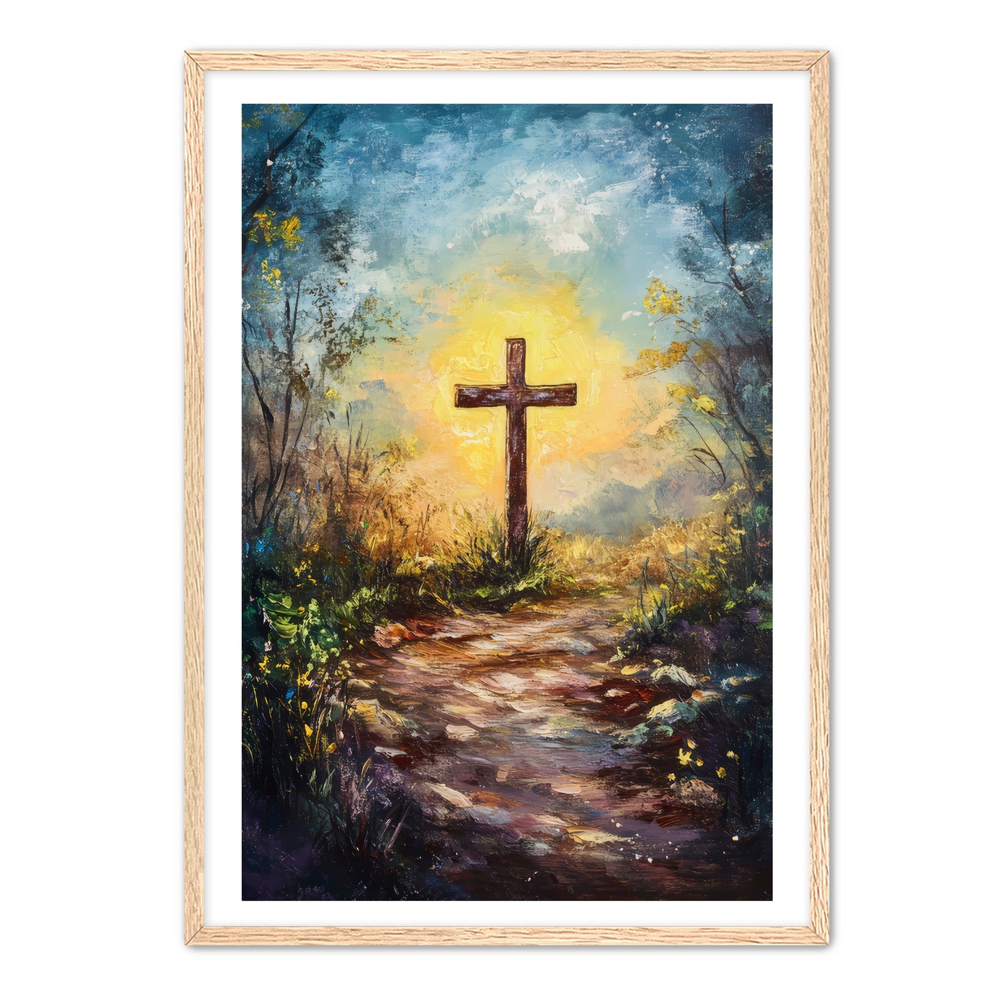 Path to the Cross Print