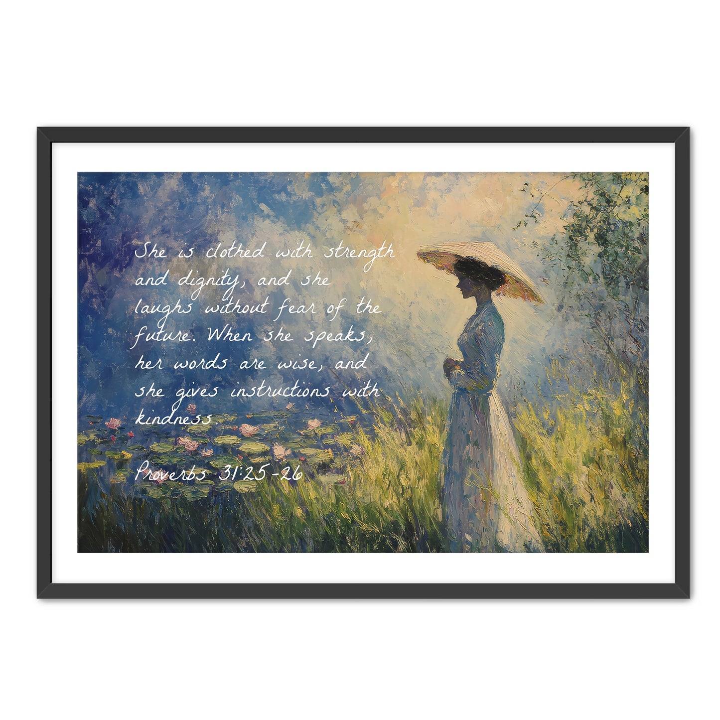 Proverbs 31- 25-26