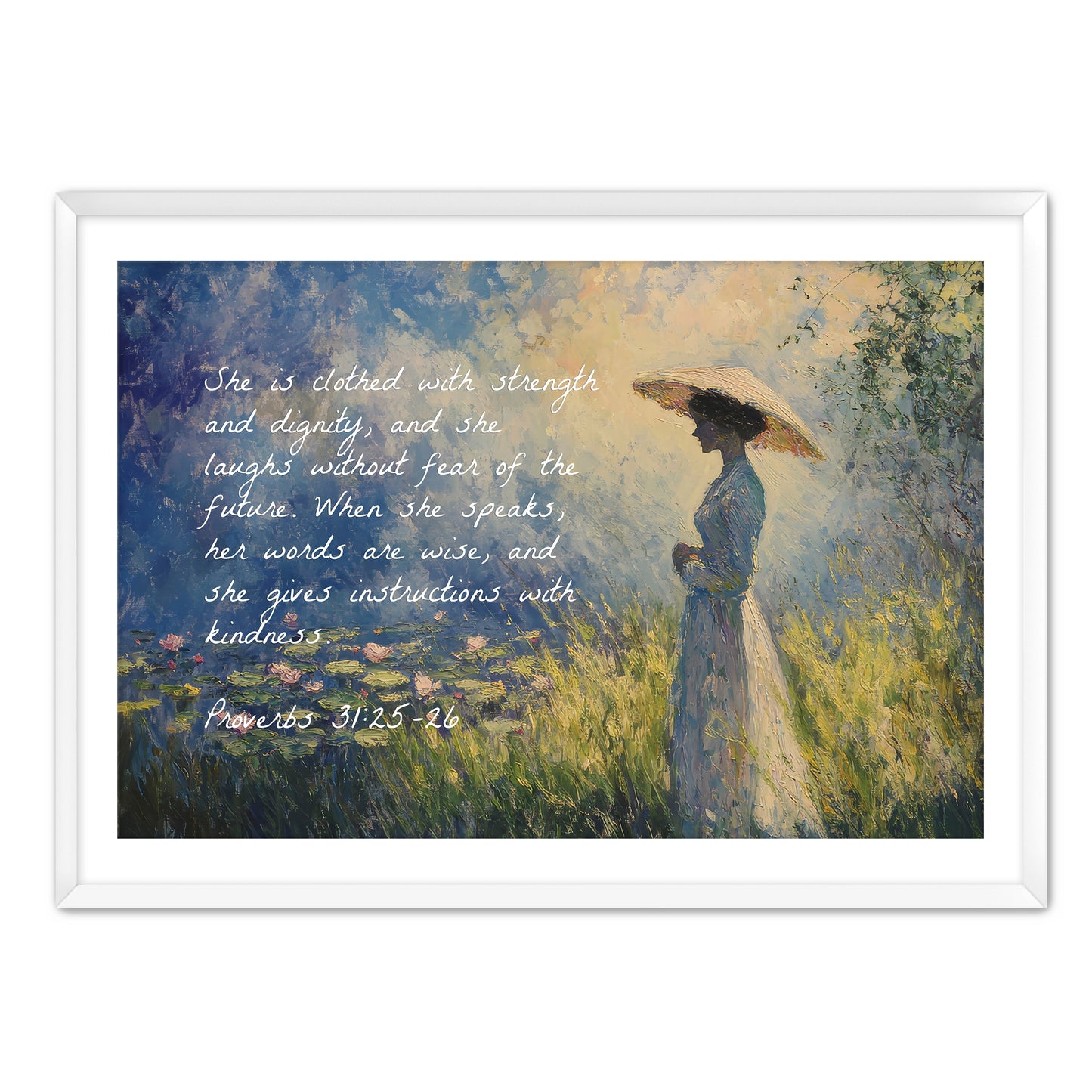 Proverbs 31- 25-26