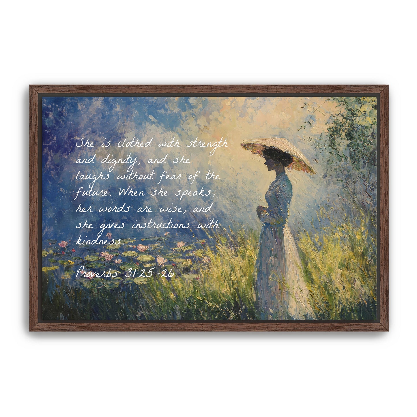 Proverbs 31- 25-26