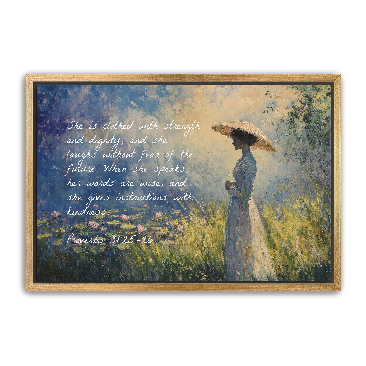 Proverbs 31- 25-26